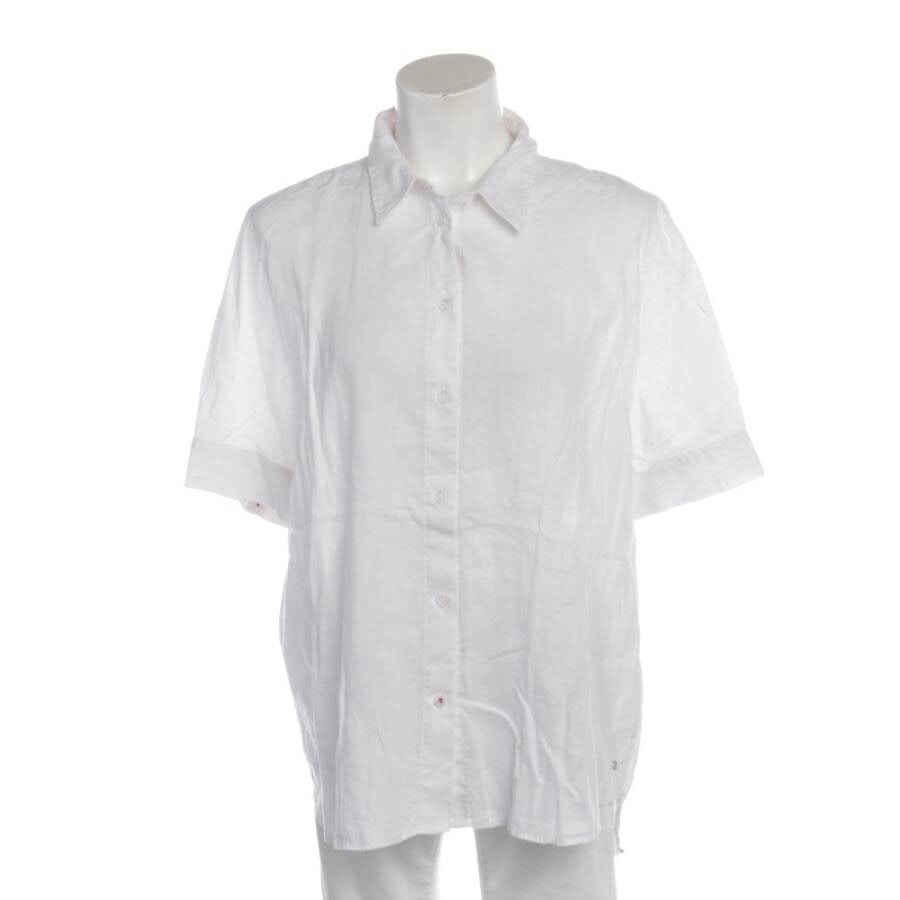 Image 1 of Linen Shirt 46 White in color White | Vite EnVogue