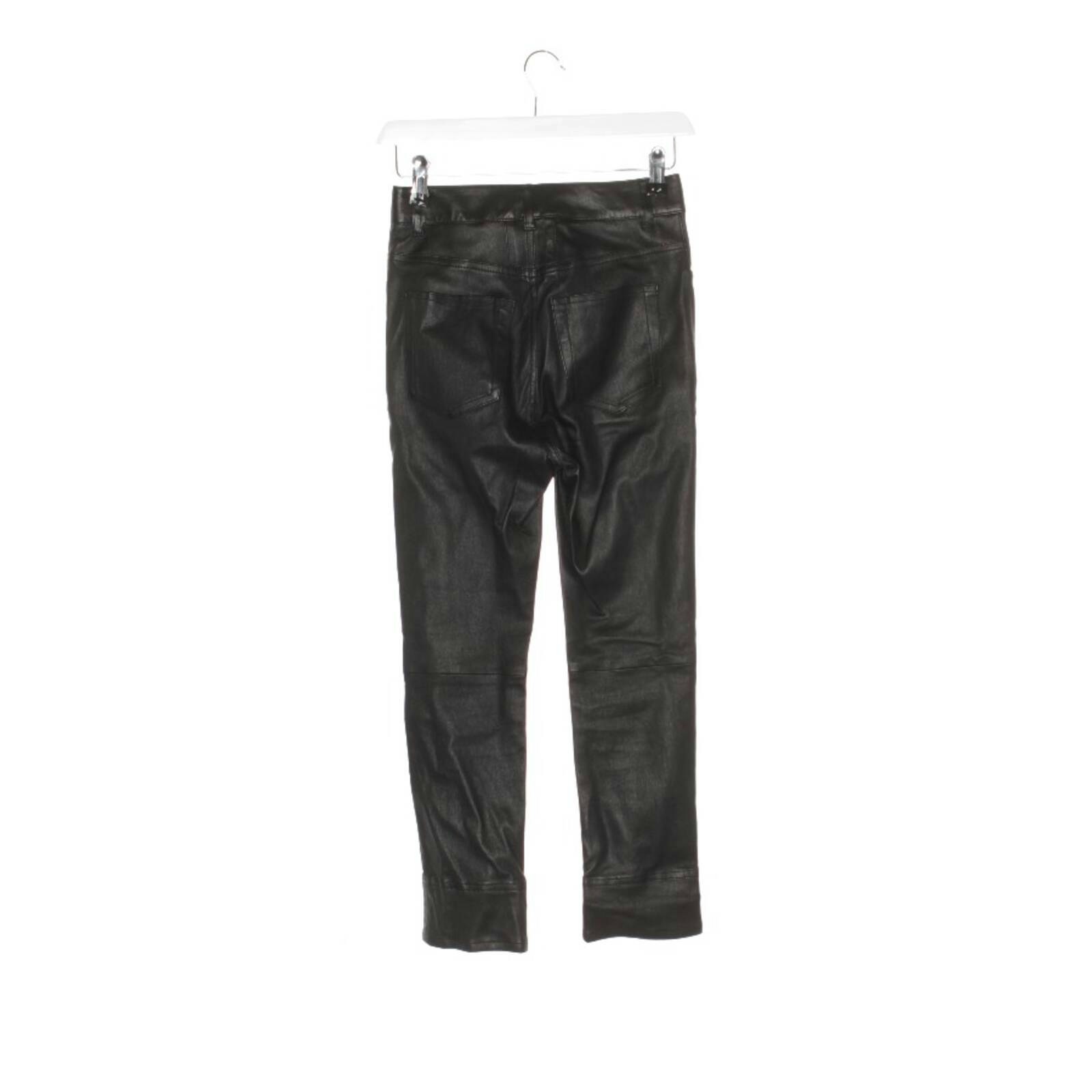 Image 2 of Pants 32 Black in color Black | Vite EnVogue