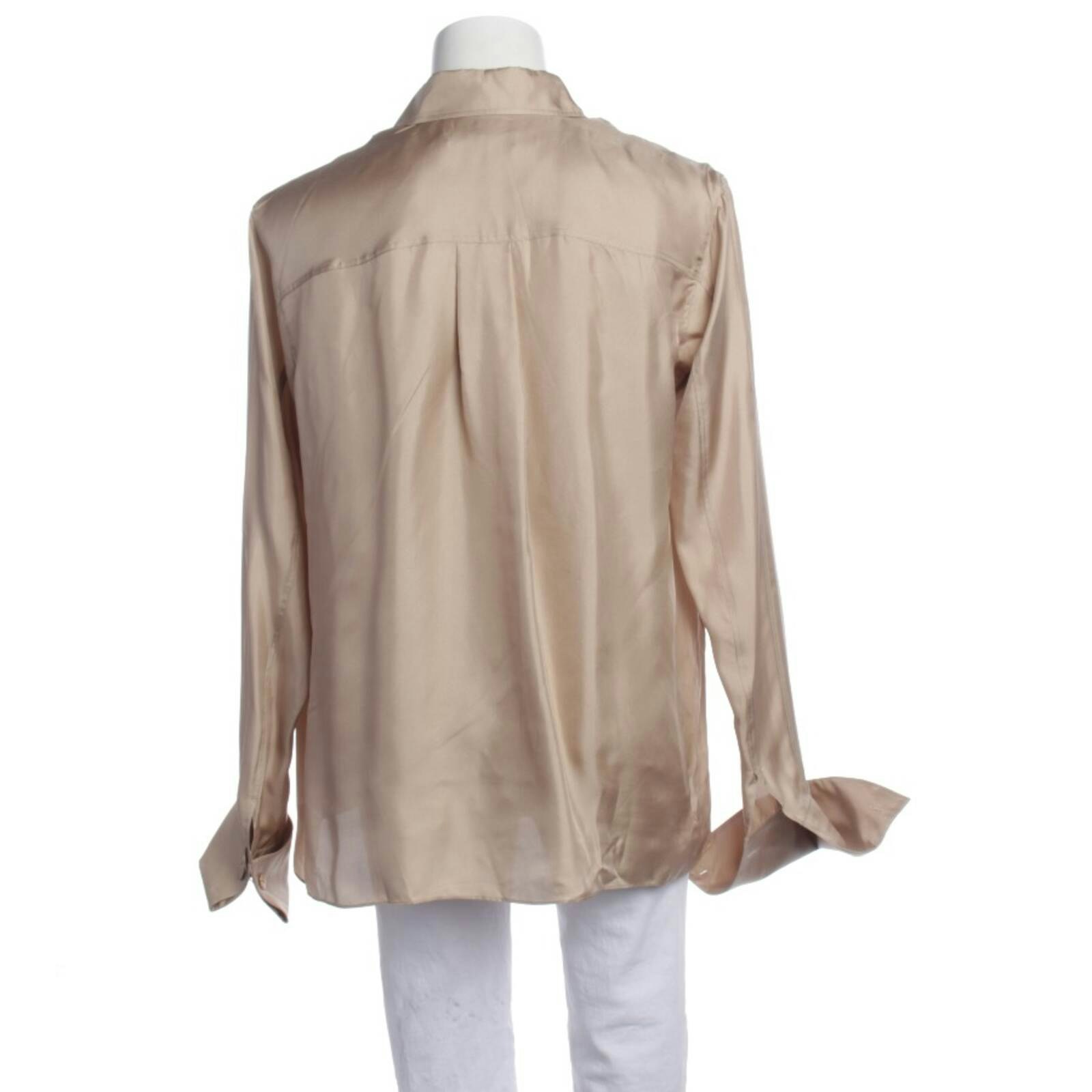 Image 2 of Blouse L Light Brown in color Brown | Vite EnVogue