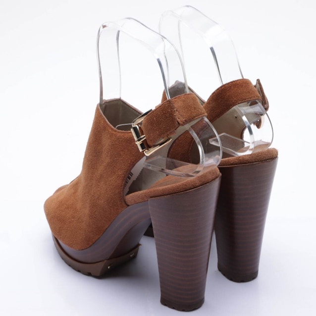 Heeled Sandals EUR 35.5 Brown | Vite EnVogue