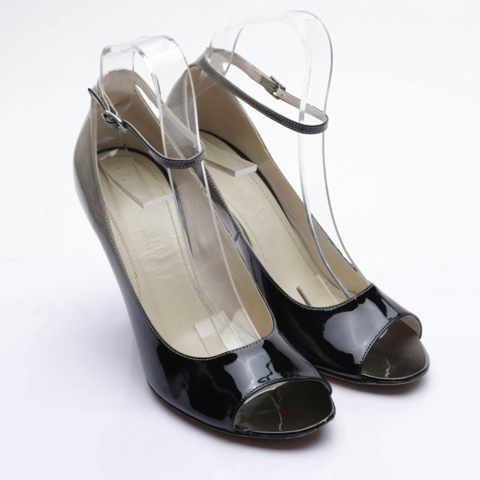 Image 1 of Peep Toes EUR38 Black in color Black | Vite EnVogue