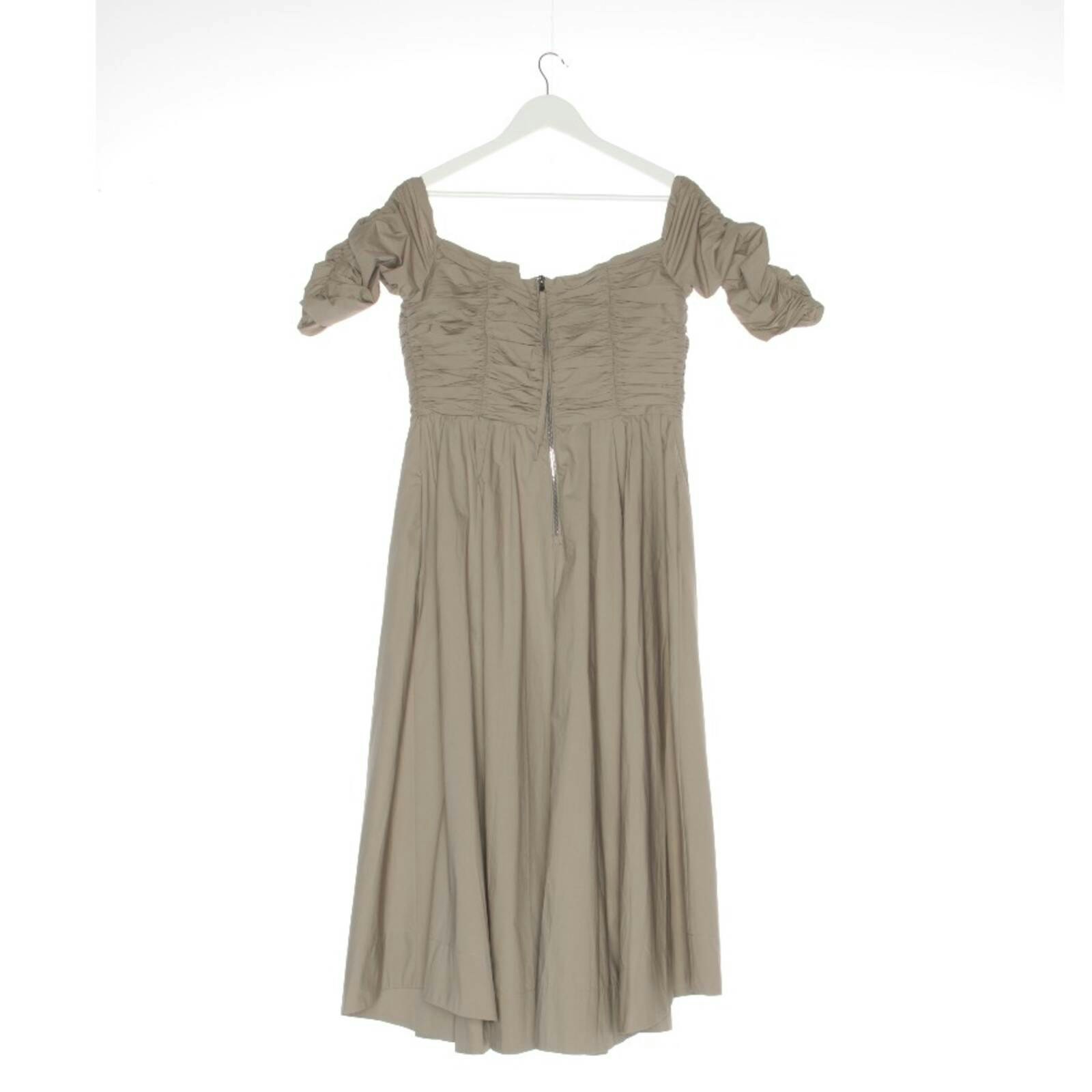 Image 2 of Dress 40 Brown in color Brown | Vite EnVogue