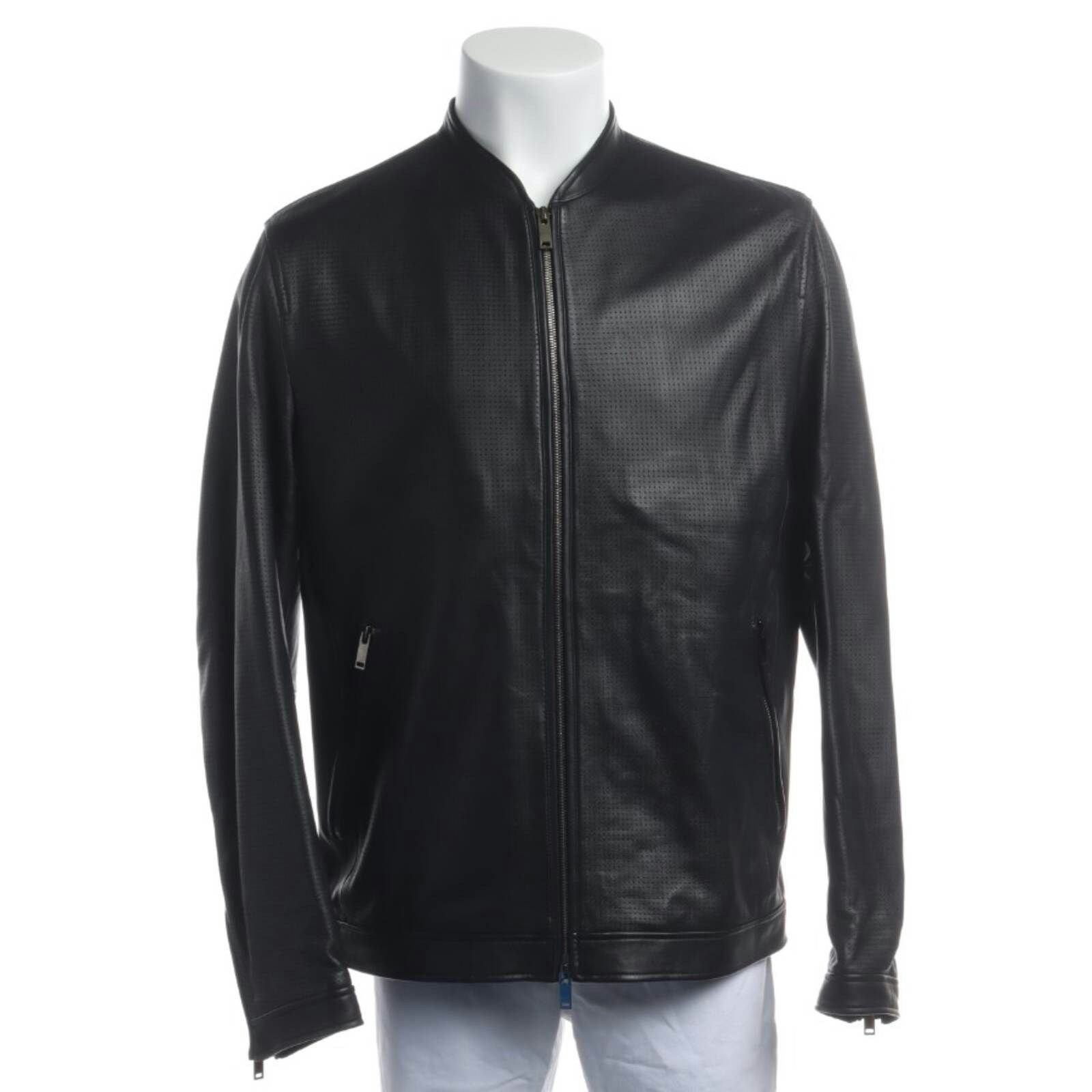 Image 1 of Leather Jacket L Black in color Black | Vite EnVogue