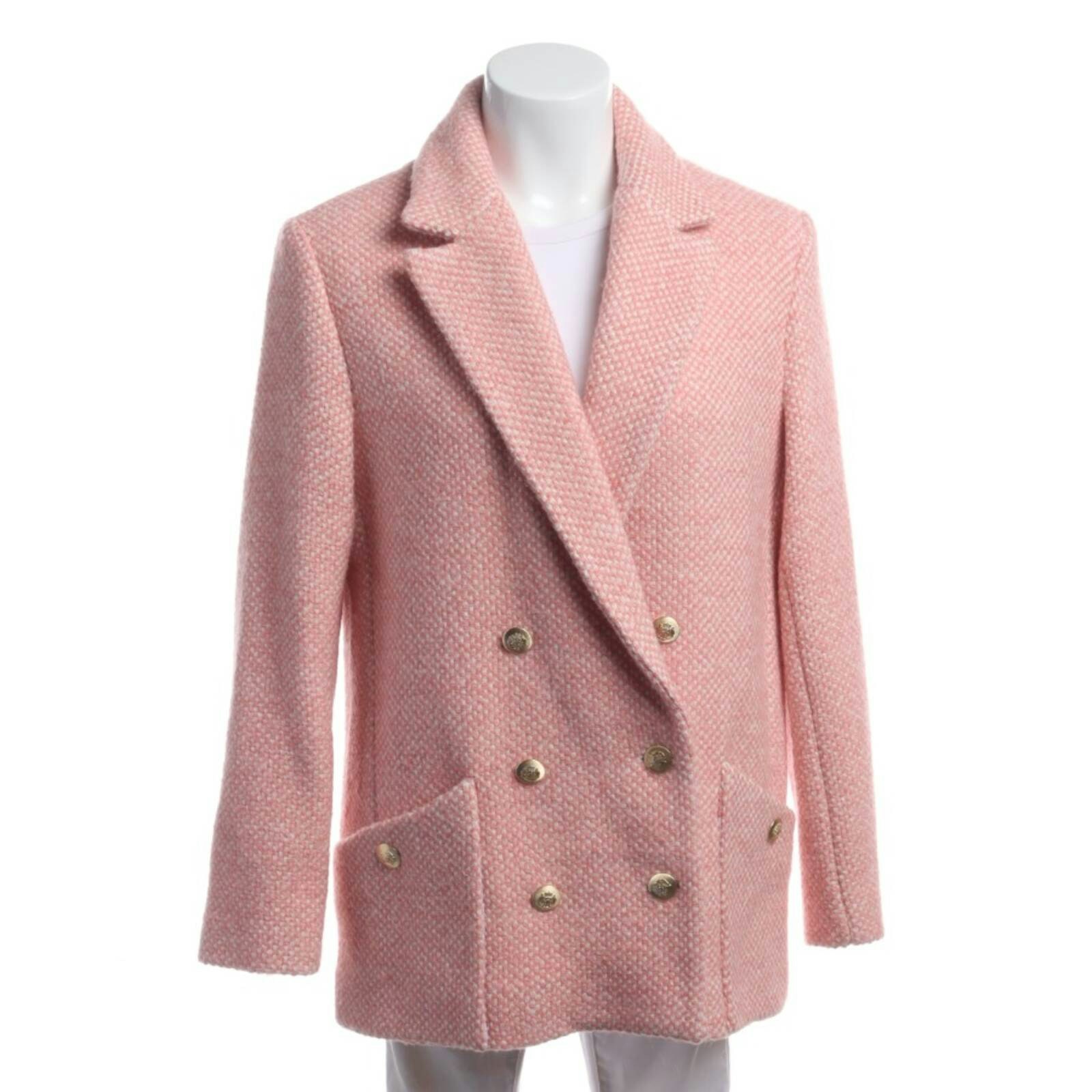 Image 1 of Mid-Season Coat 38 Pink in color Pink | Vite EnVogue