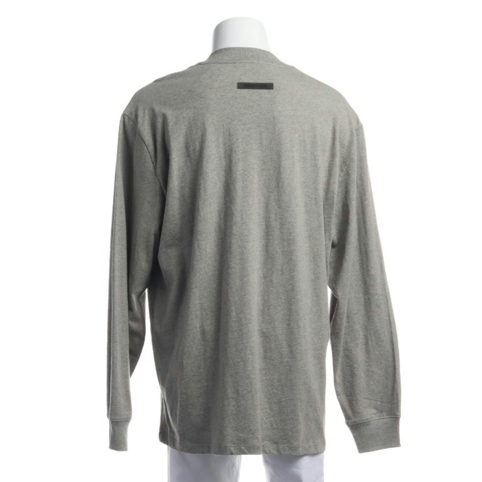 Image 2 of Long Sleeve Shirt L Gray in color Gray | Vite EnVogue