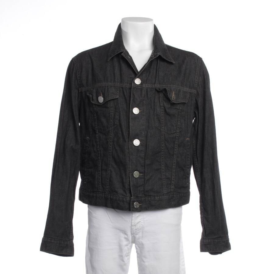 Image 1 of Denim Jacket 50 Black in color Black | Vite EnVogue