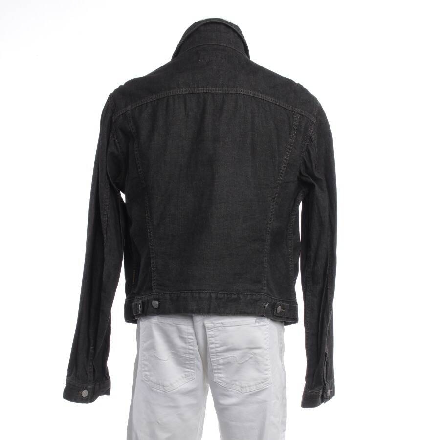 Image 2 of Denim Jacket 50 Black in color Black | Vite EnVogue