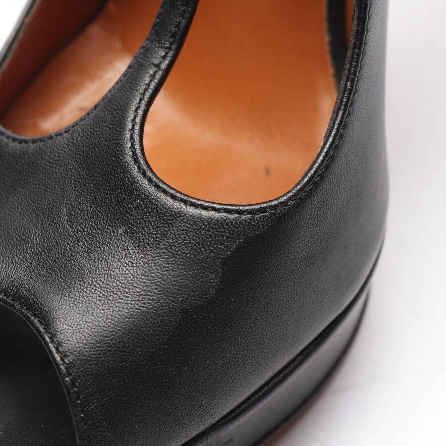 Image 5 of Peep Toes EUR 37 Black in color Black | Vite EnVogue