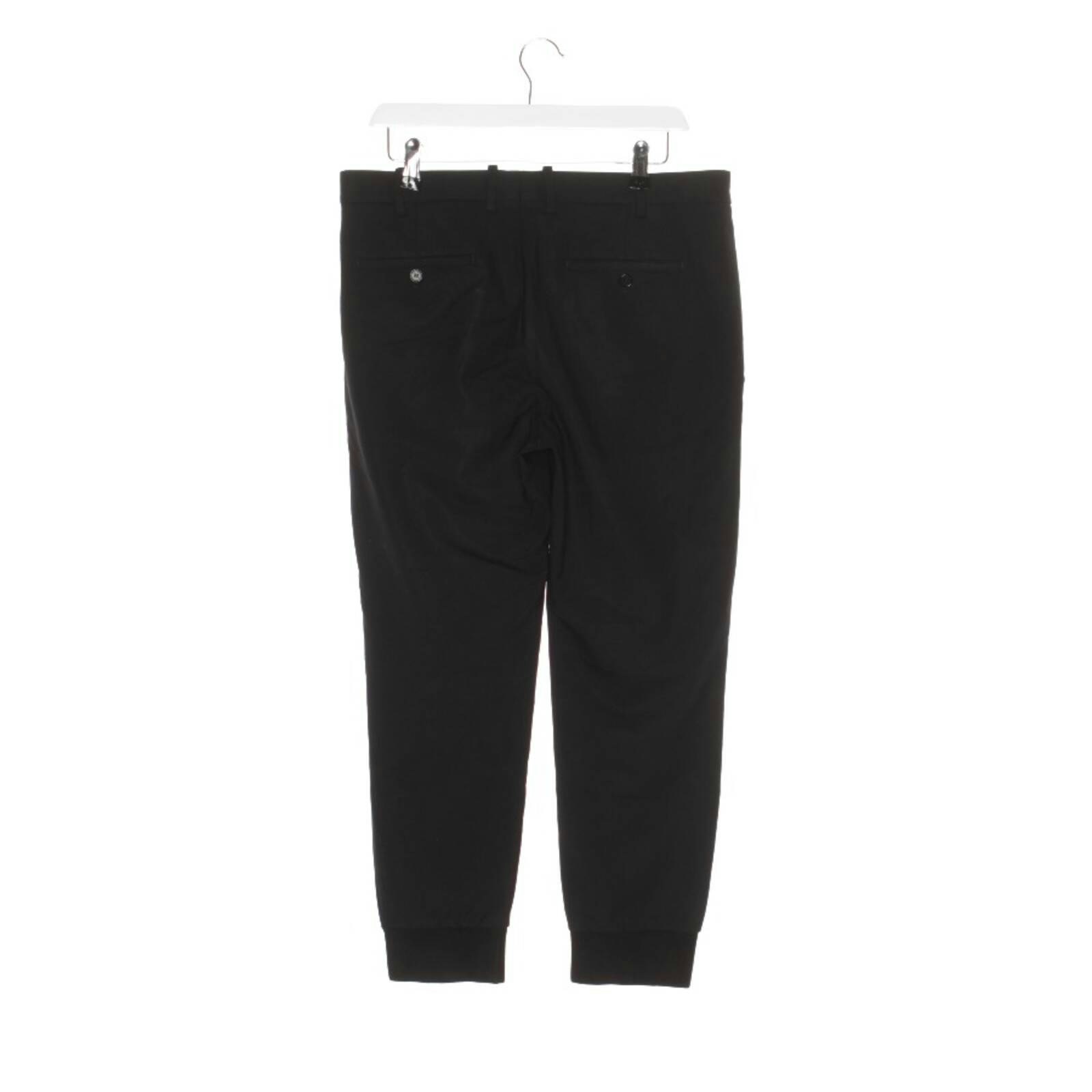 Image 2 of Pants 48 Black in color Black | Vite EnVogue