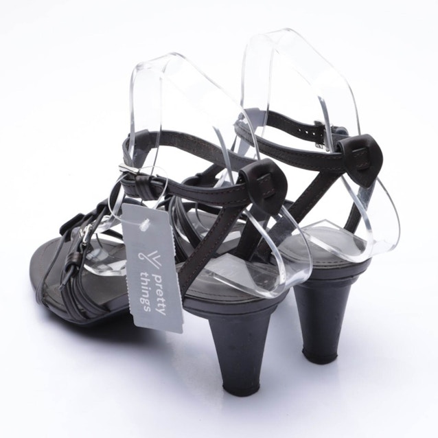 Heeled Sandals EUR 37 Dark Brown | Vite EnVogue