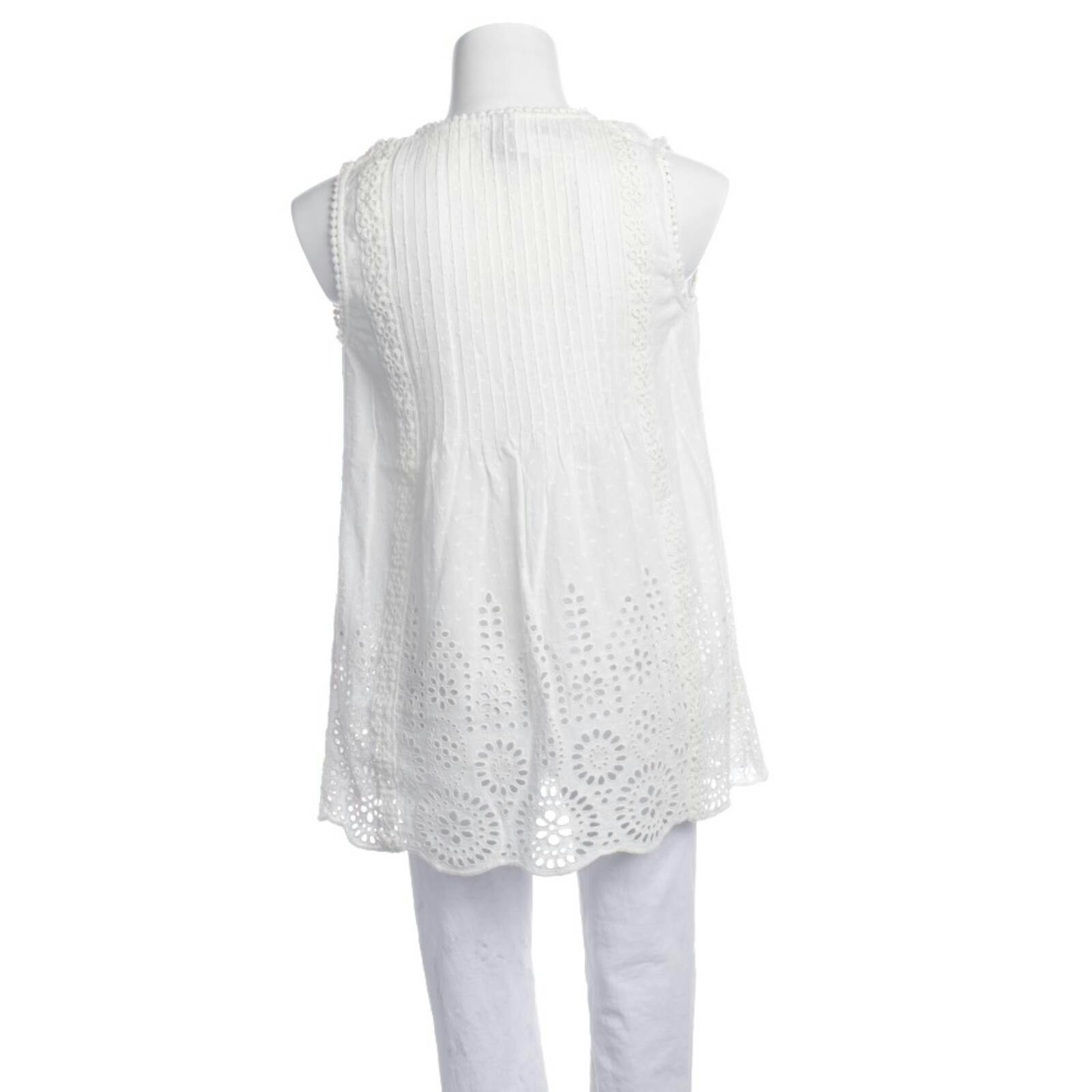 Image 2 of Top 38 White in color White | Vite EnVogue