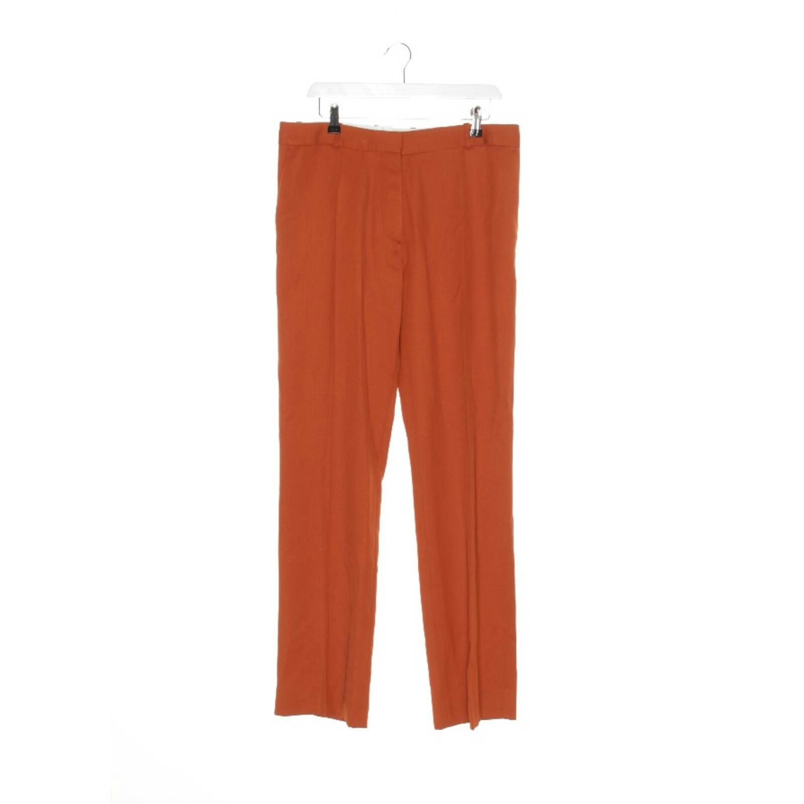 Image 1 of Pants 38 Dark Orange in color Orange | Vite EnVogue