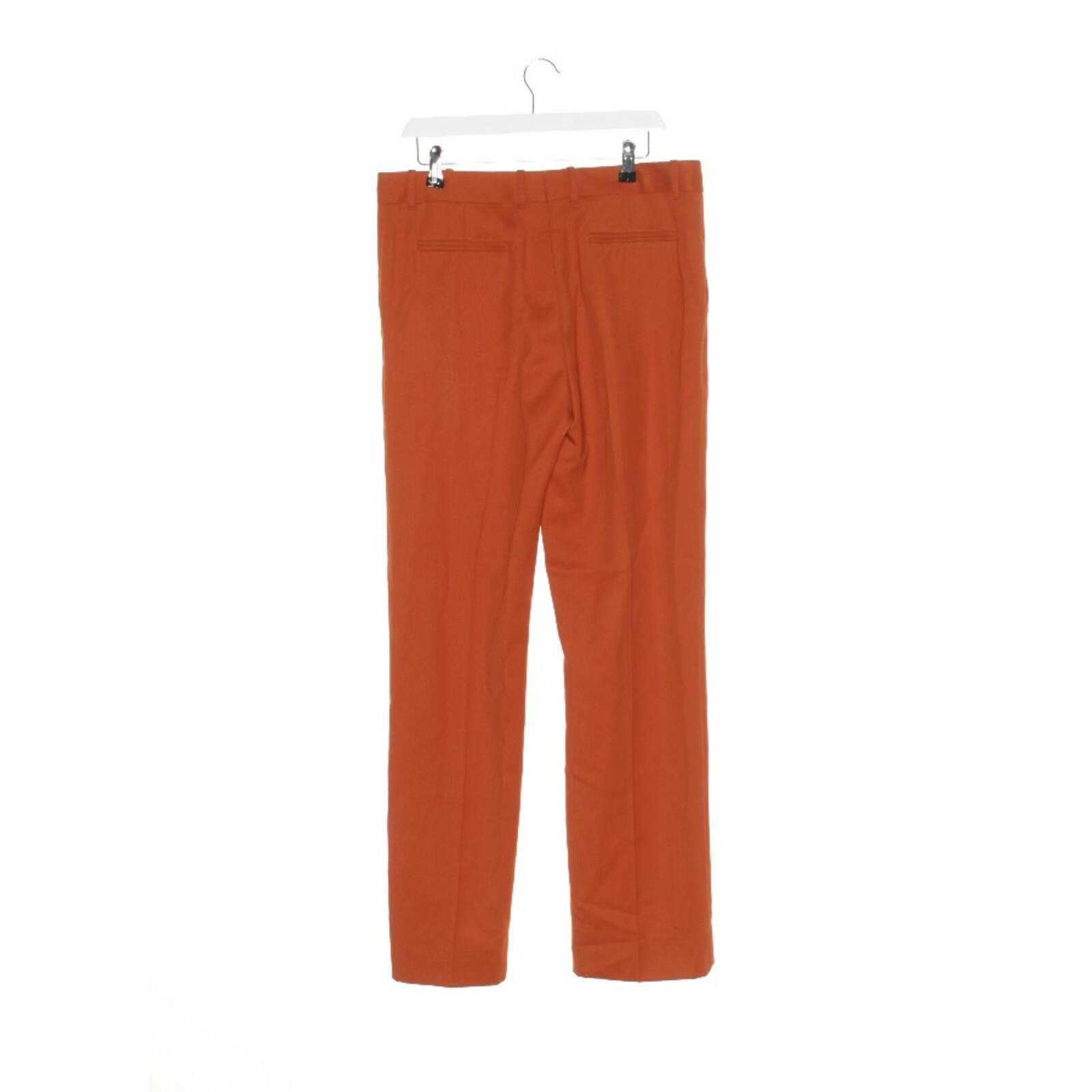 Image 2 of Pants 38 Dark Orange in color Orange | Vite EnVogue