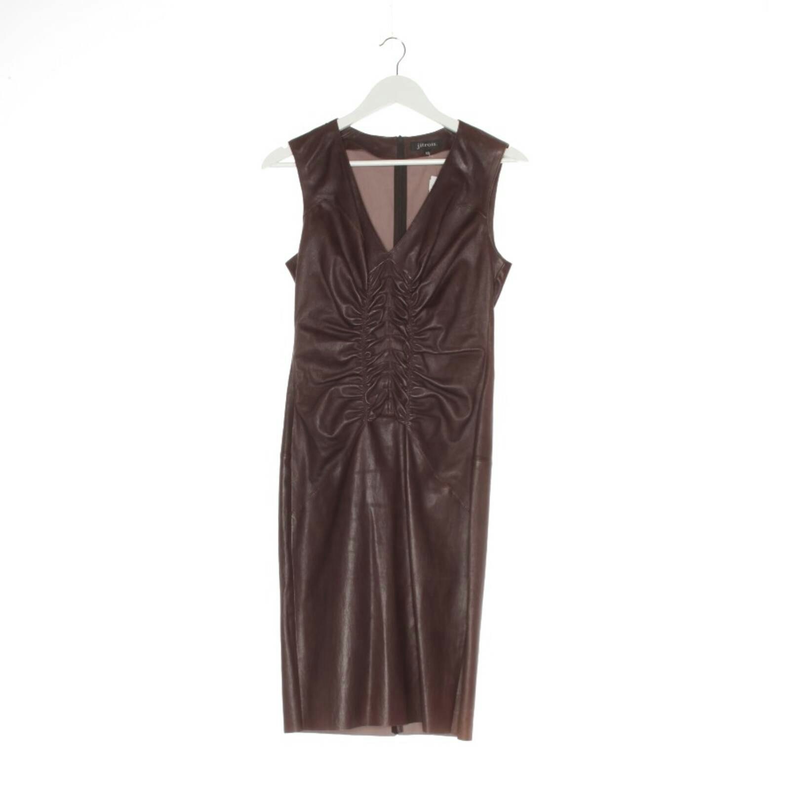 Image 1 of Dress 36 Brown in color Brown | Vite EnVogue