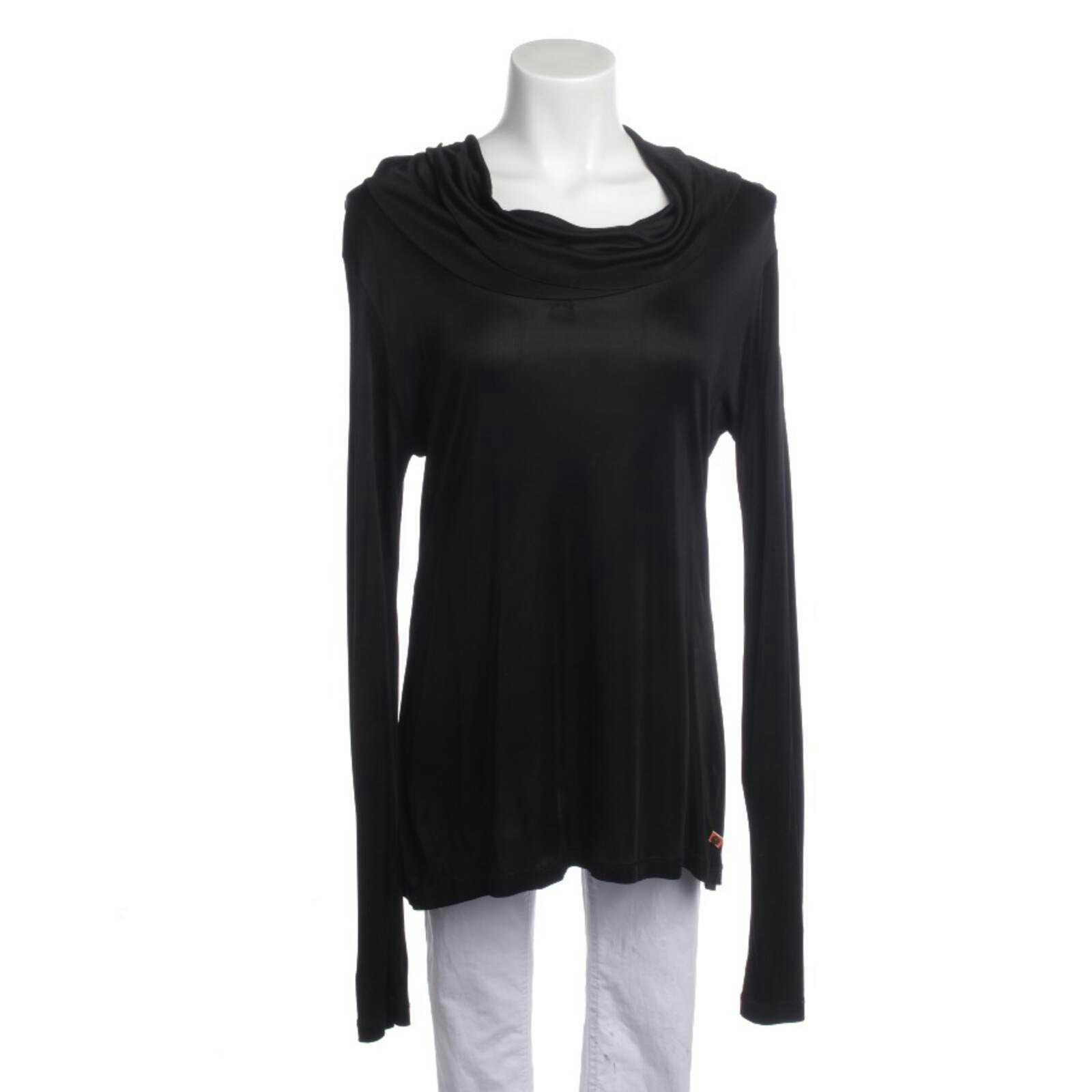 Image 1 of Long Sleeve Shirt M Black in color Black | Vite EnVogue