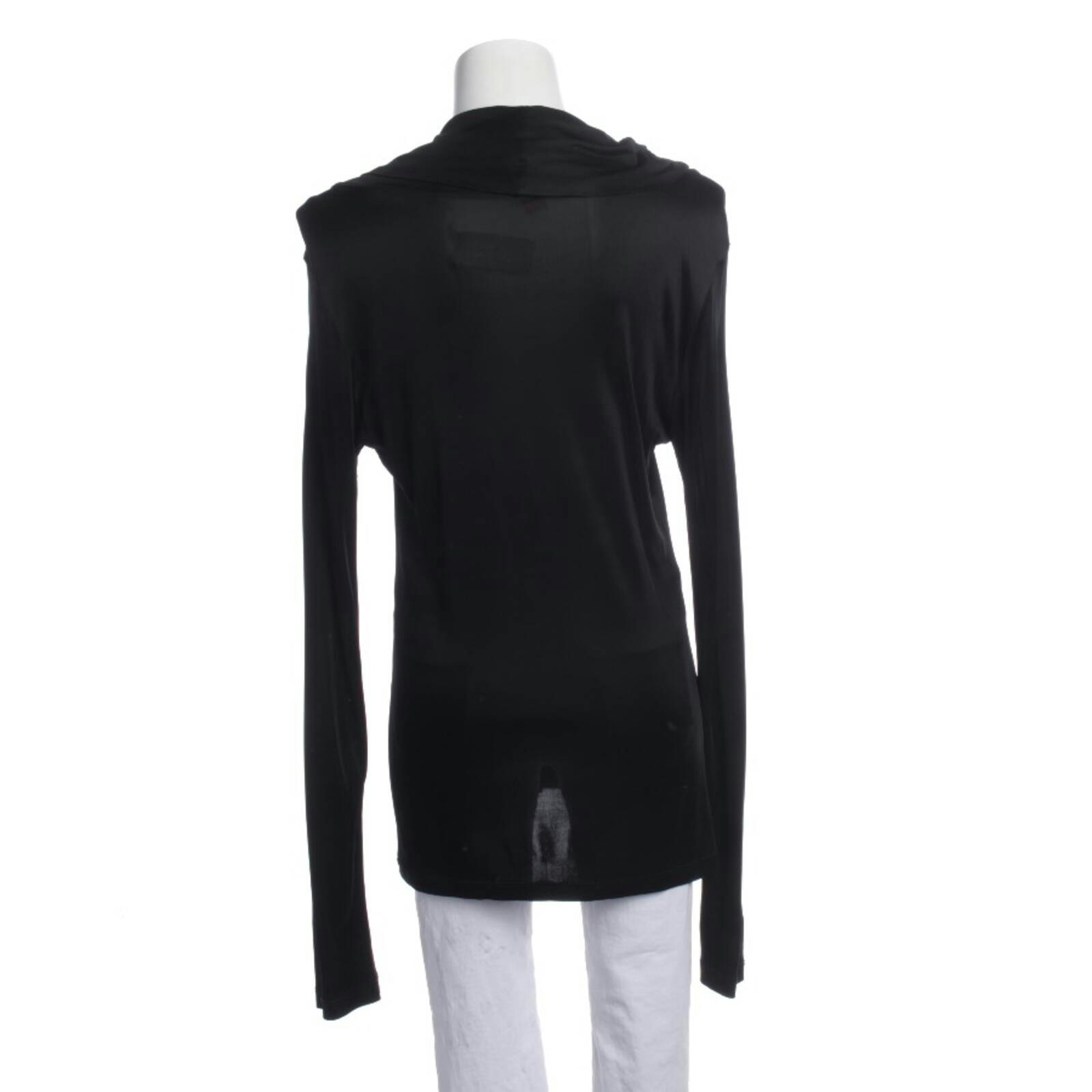 Image 2 of Long Sleeve Shirt M Black in color Black | Vite EnVogue