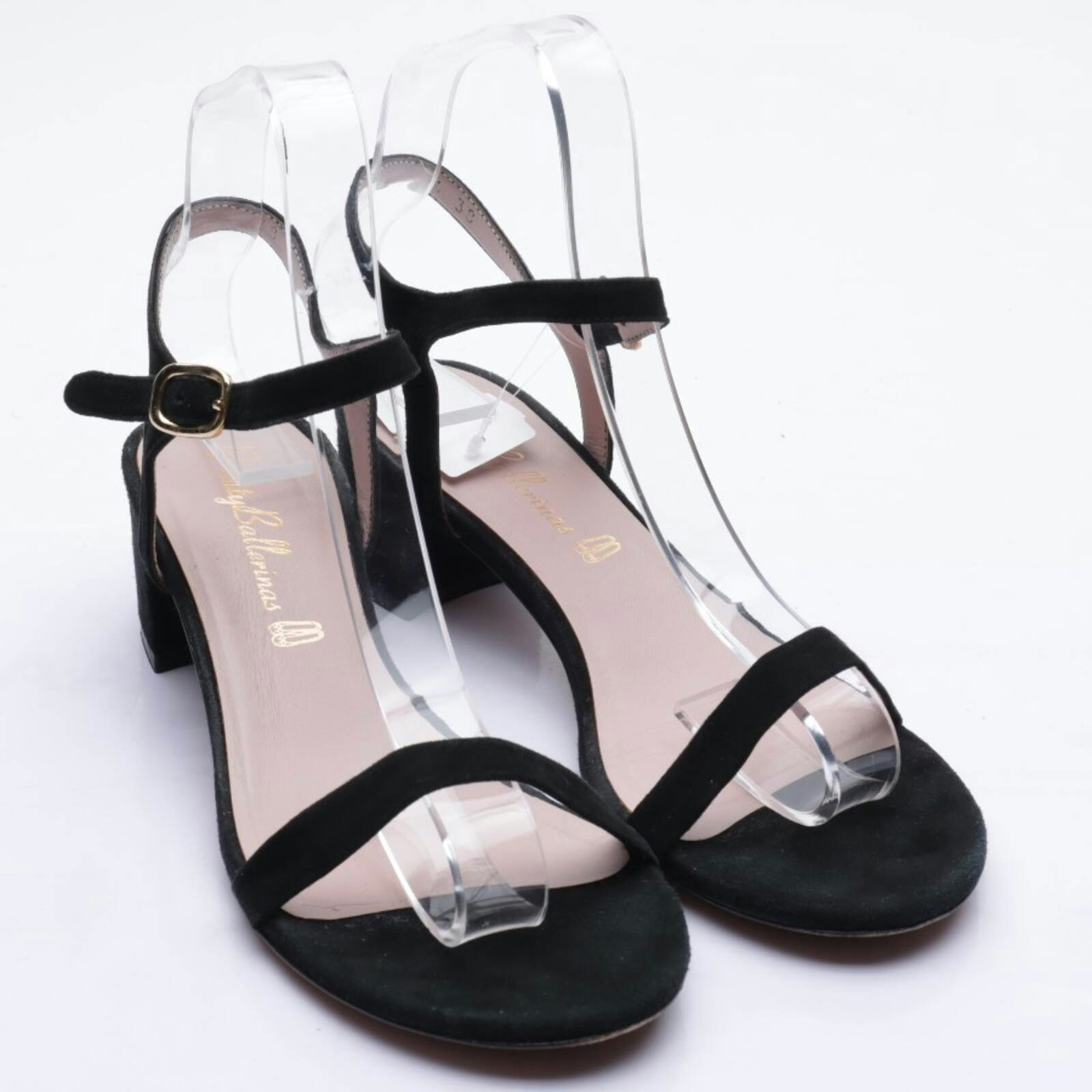 Image 1 of Heeled Sandals EUR38 Black in color Black | Vite EnVogue