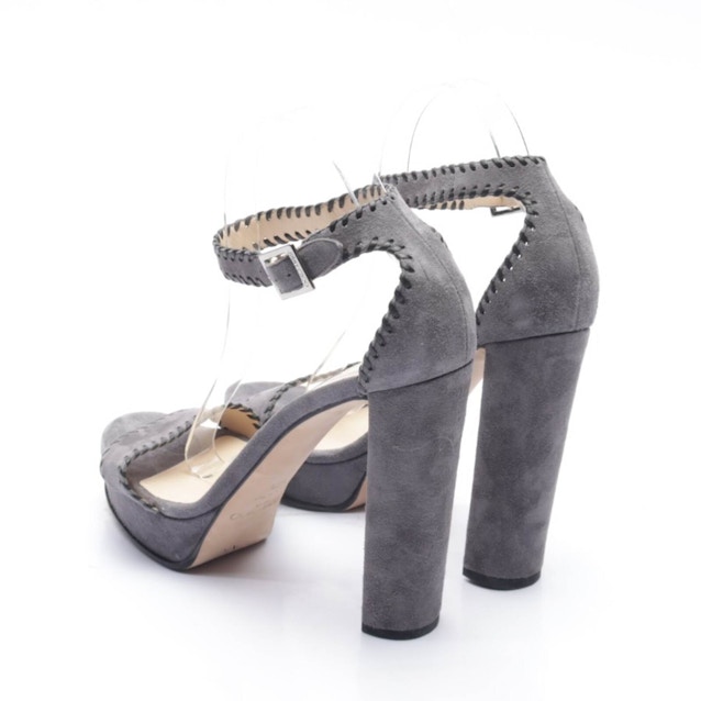 Heeled Sandals EUR 40.5 Light Gray | Vite EnVogue