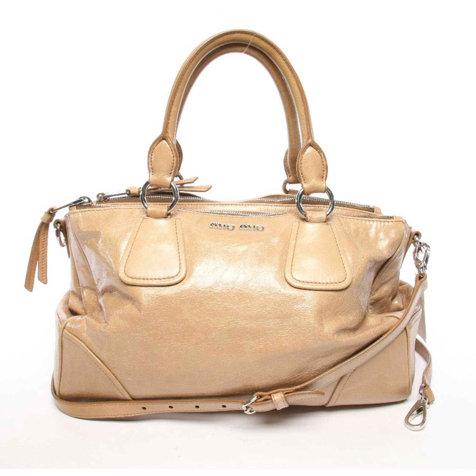 Image 1 of Handbag Light Brown in color Brown | Vite EnVogue