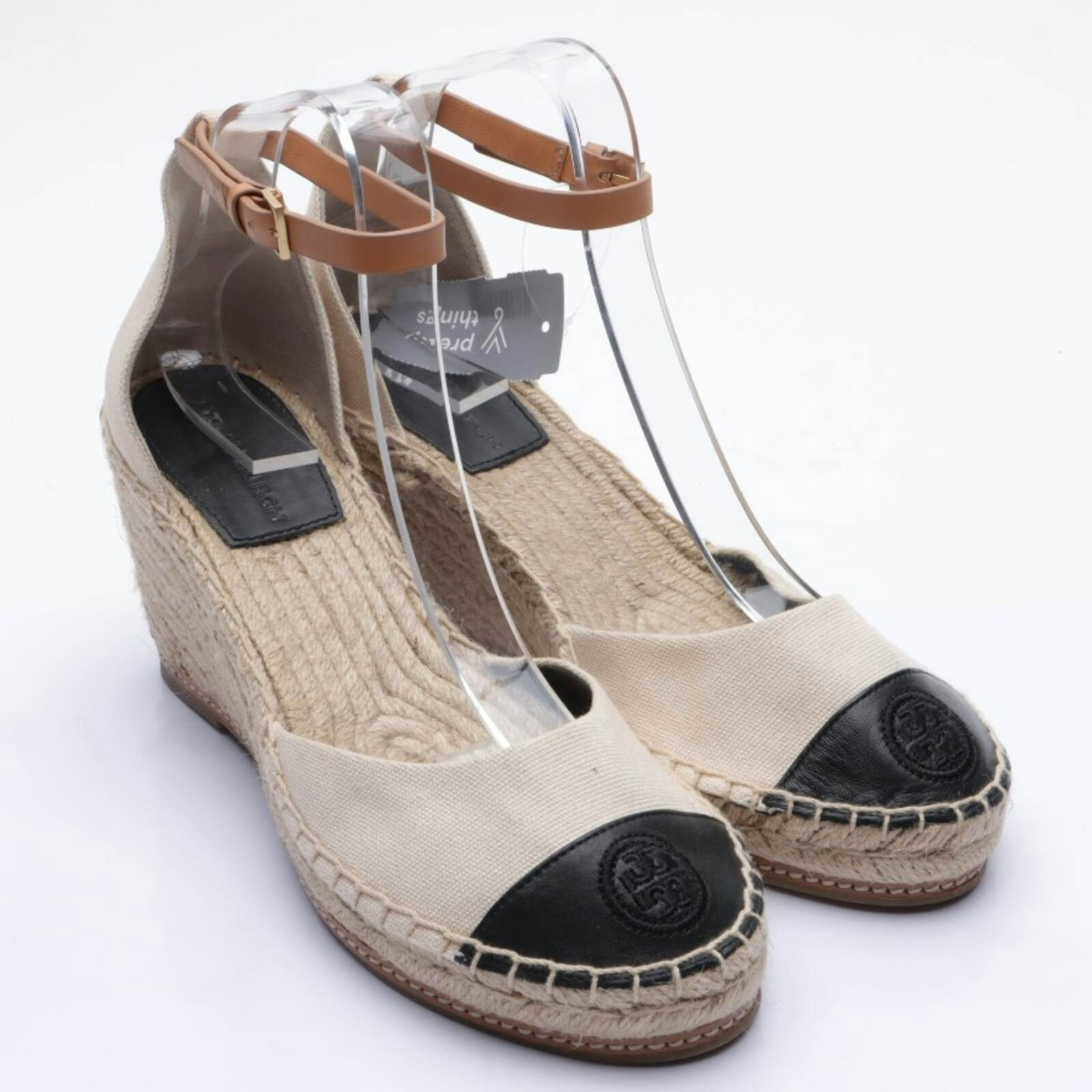 Image 1 of Wedges EUR 39 Beige in color White | Vite EnVogue