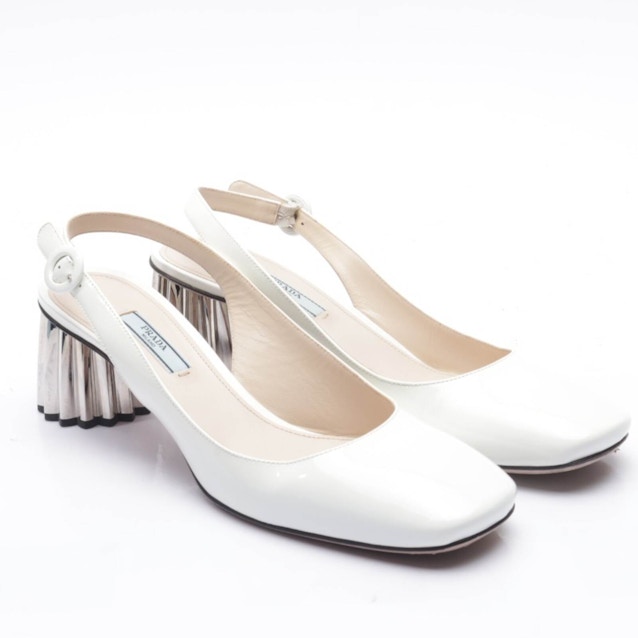 Image 1 of Slingbacks EUR 40.5 White | Vite EnVogue