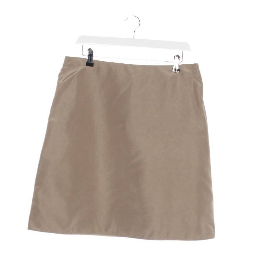 Image 1 of Skirt 38 Brown in color Brown | Vite EnVogue