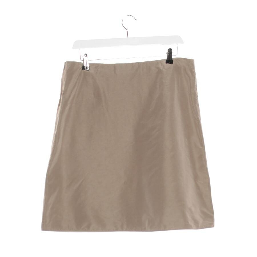 Image 2 of Skirt 38 Brown in color Brown | Vite EnVogue