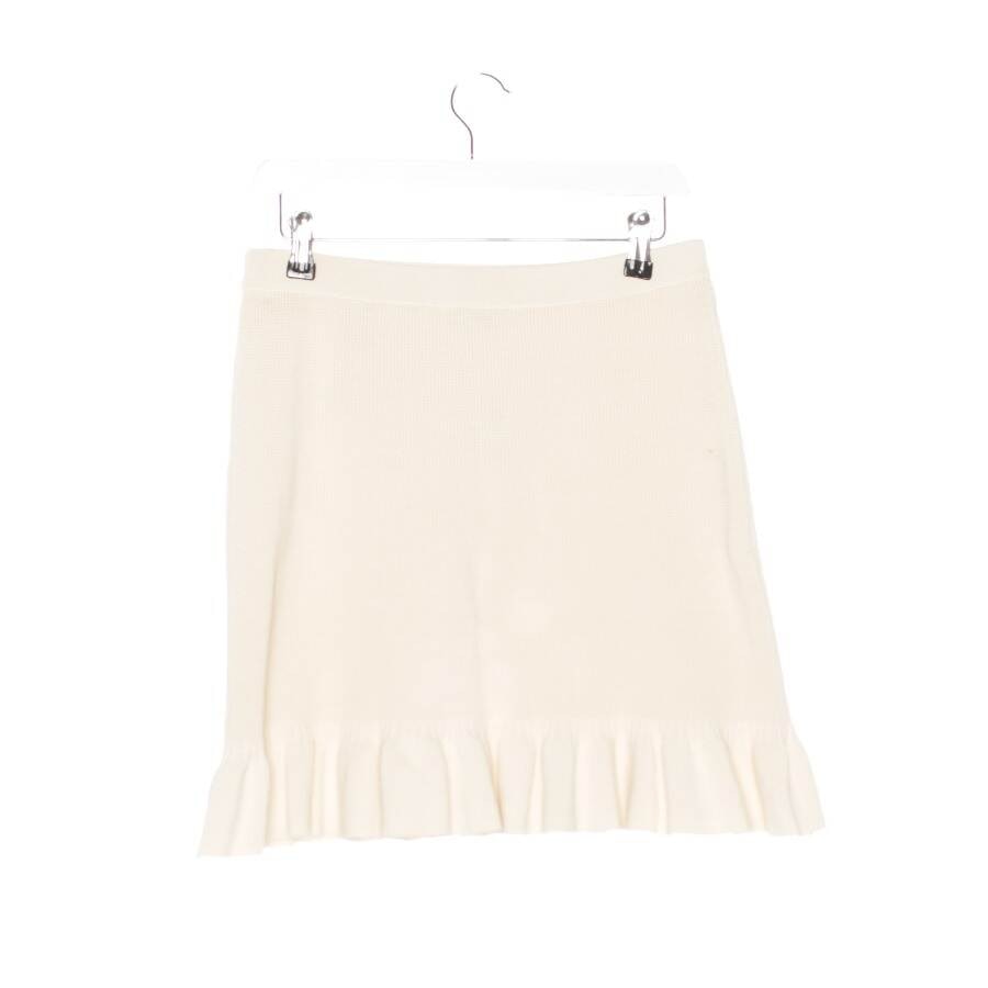 Image 2 of Skirt 38 Cream in color White | Vite EnVogue