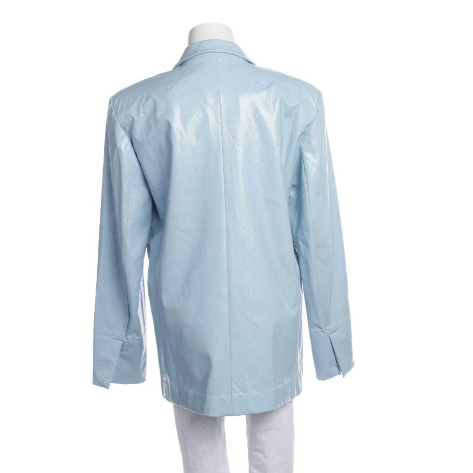 Image 2 of Blazer 38 Light Blue in color Blue | Vite EnVogue