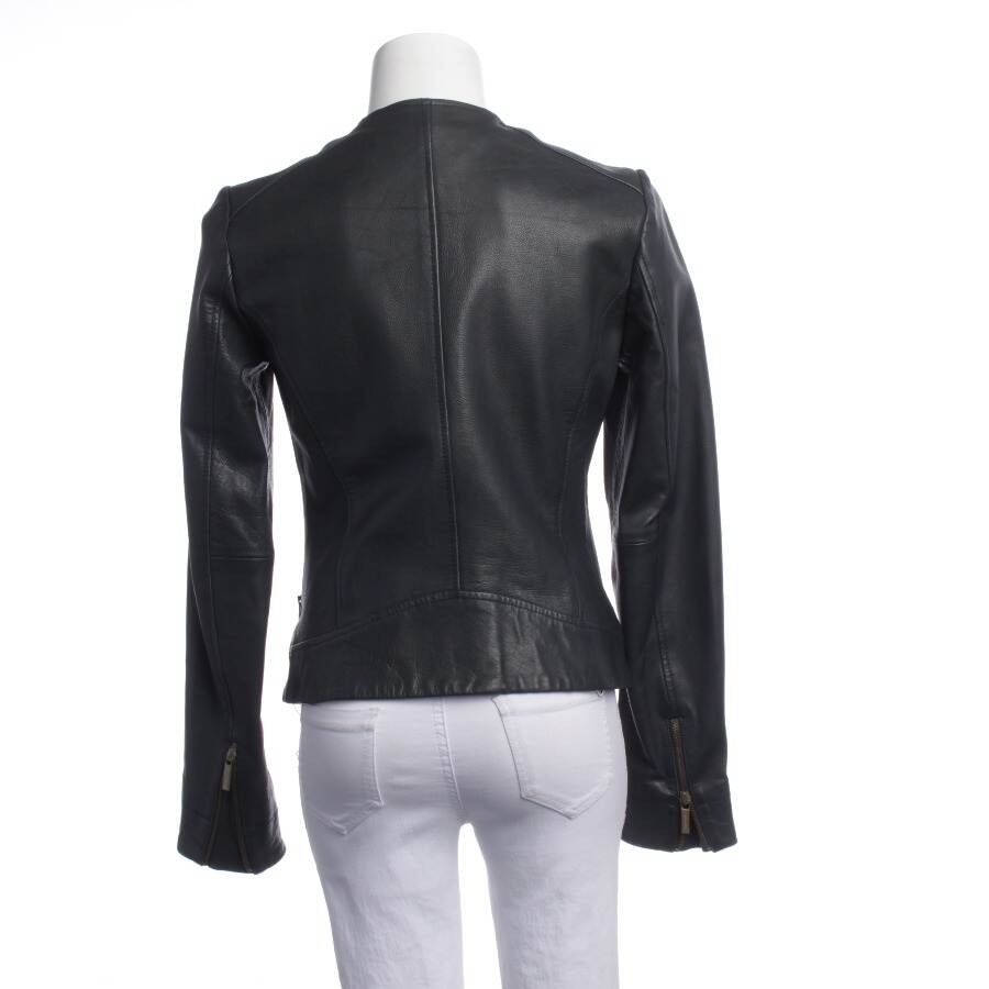 Image 2 of LeatherJacket S Dark Gray in color Gray | Vite EnVogue