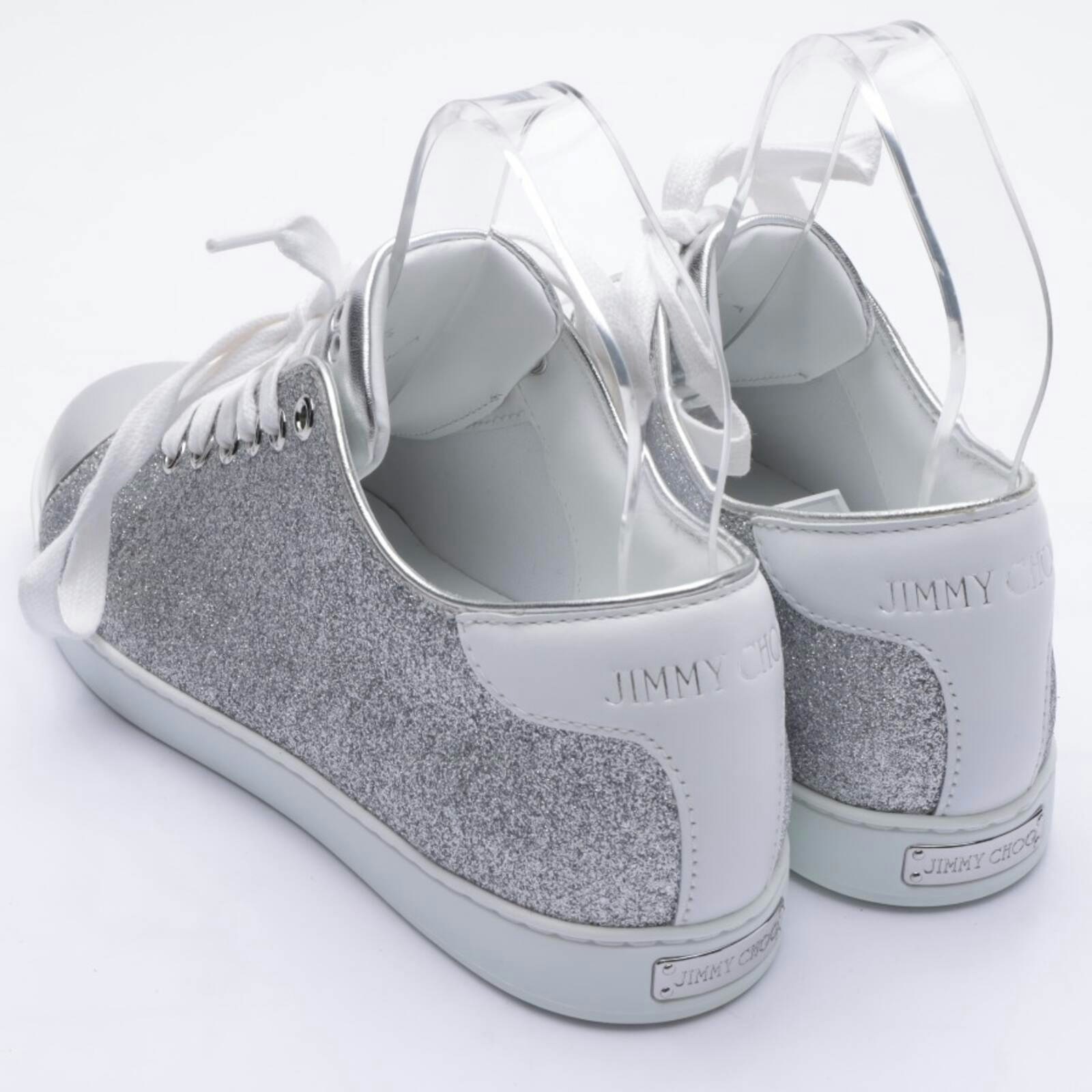 Image 2 of Sneakers EUR 37.5 Silver in color Metallic | Vite EnVogue