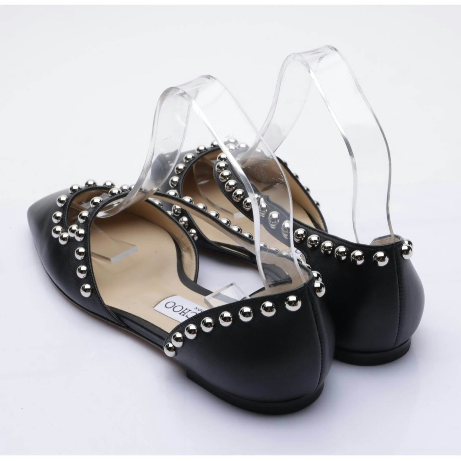 Image 2 of Flats EUR 36.5 Black in color Black | Vite EnVogue