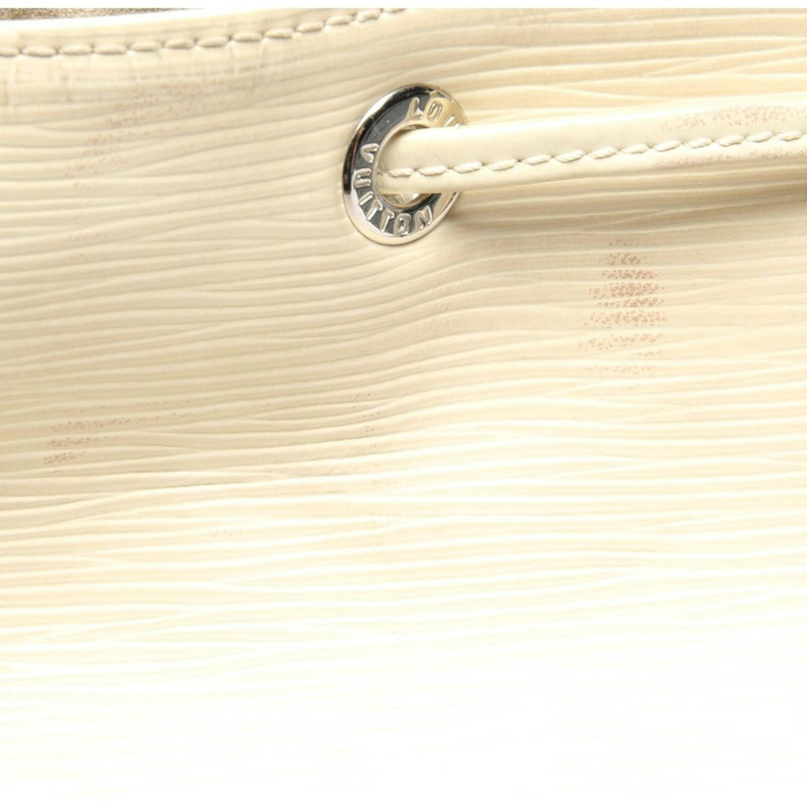 Image 8 of Sac Noe Shoulder Bag Beige in color White | Vite EnVogue