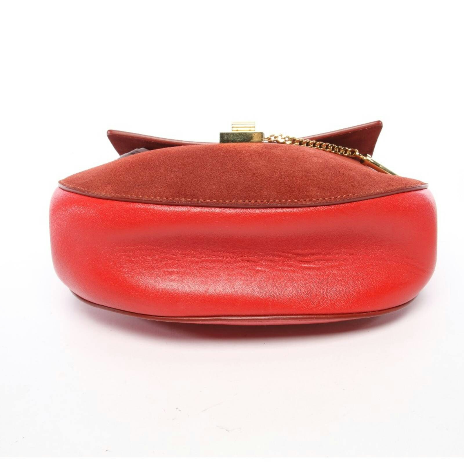 Image 3 of Drew Small Shoulder Bag Red in color Red | Vite EnVogue