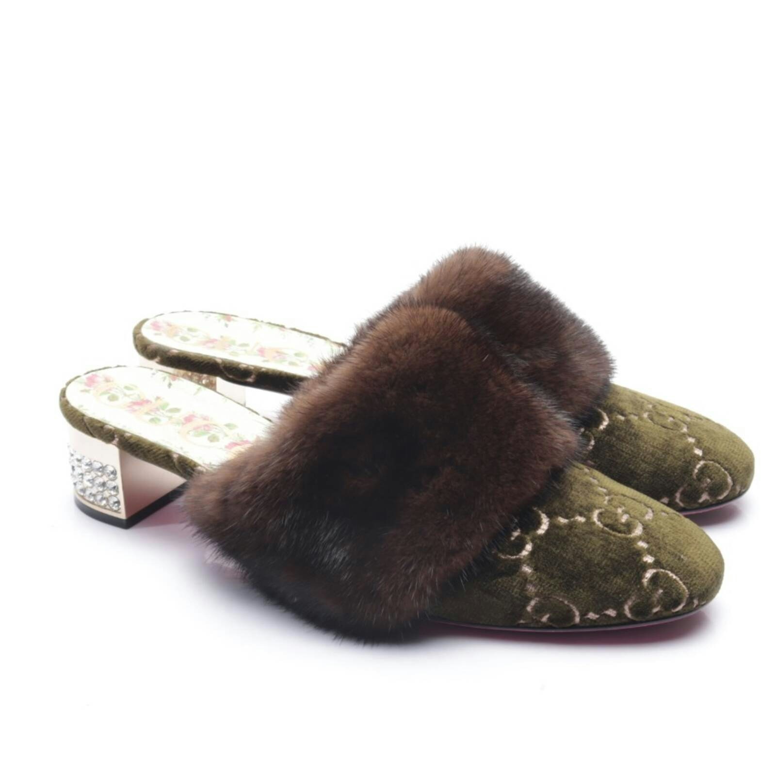 Image 1 of Brixton Mules EUR 40.5 Green in color Green | Vite EnVogue