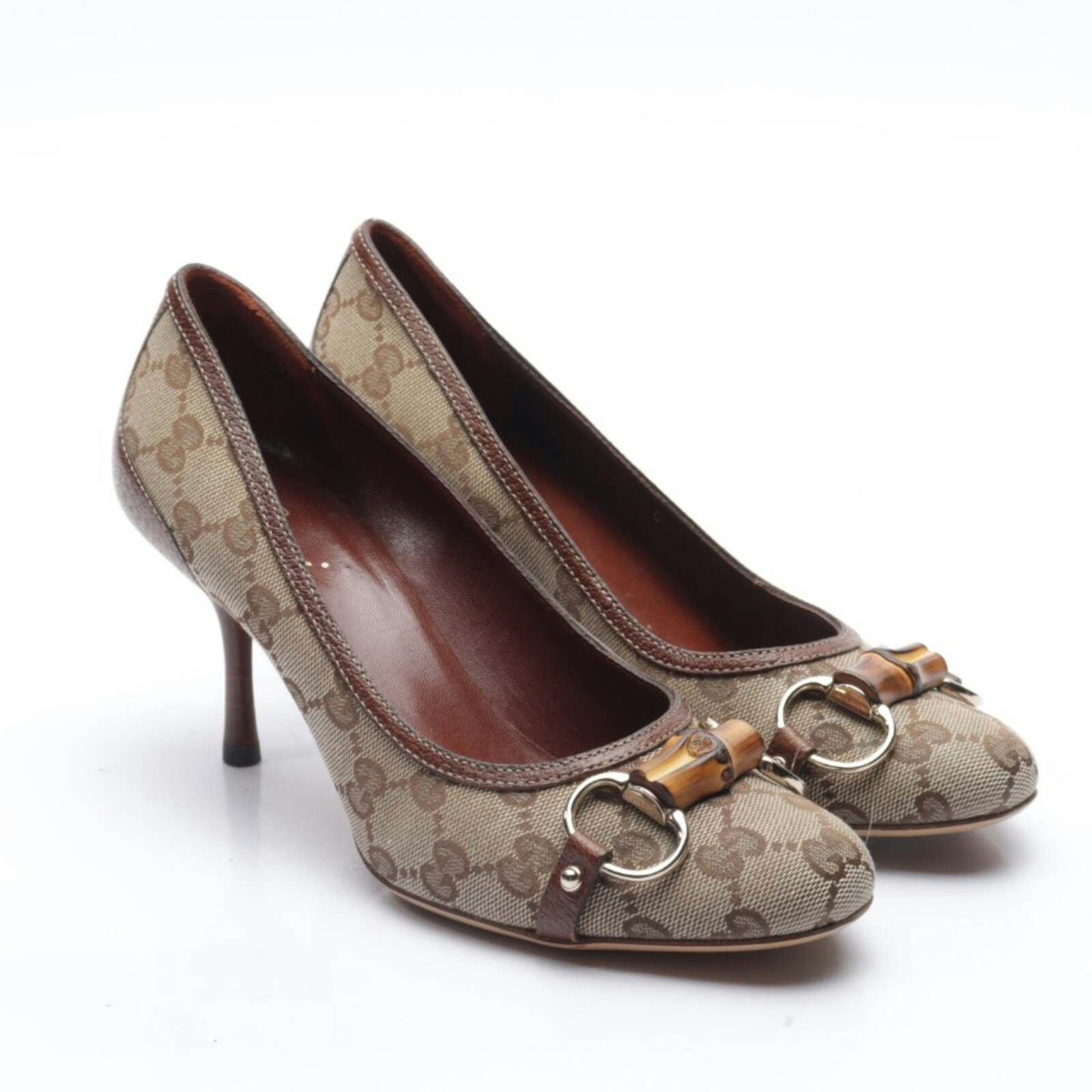 Image 1 of Pumps EUR 37 Brown in color Brown | Vite EnVogue