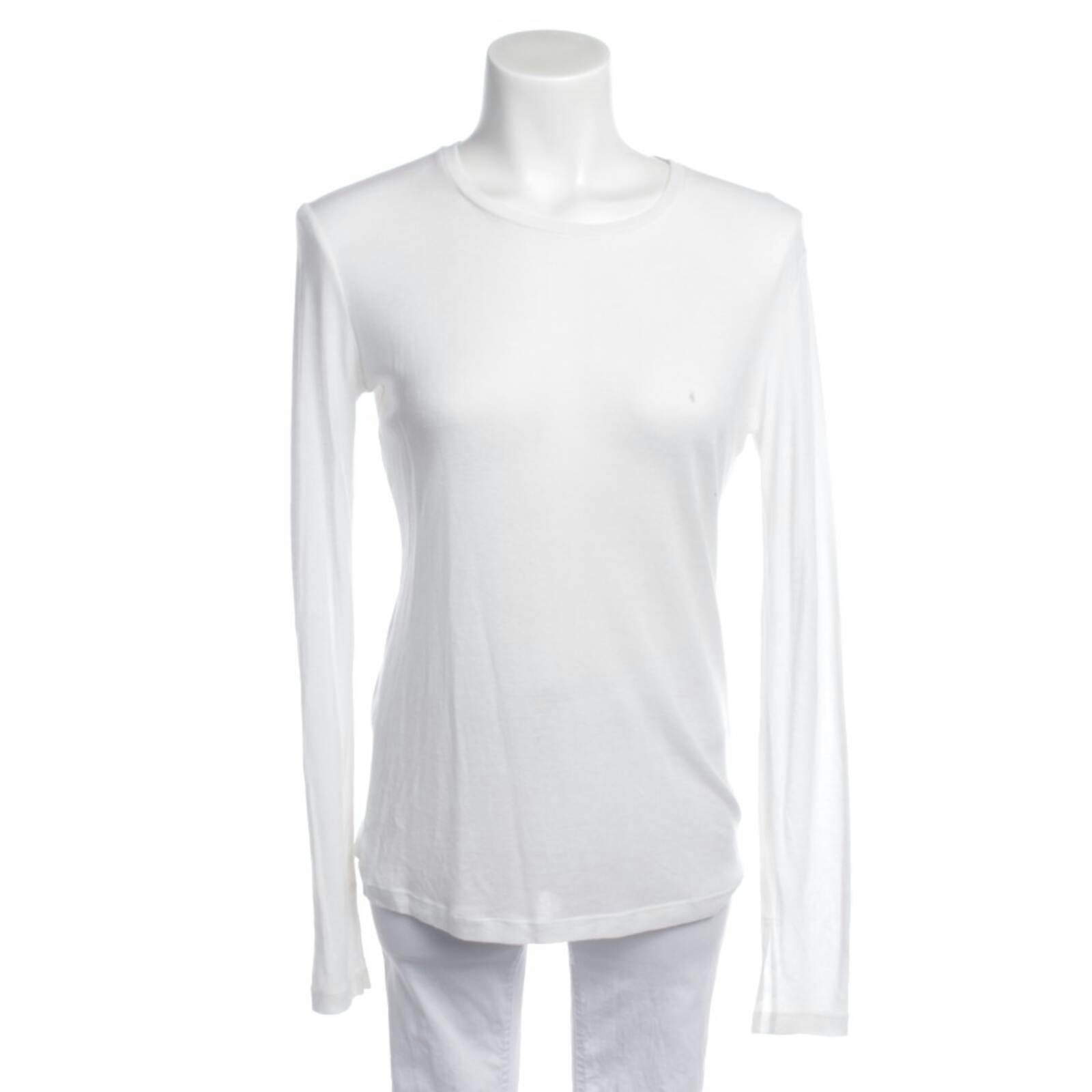 Image 1 of Long Sleeve Shirt L Beige in color White | Vite EnVogue