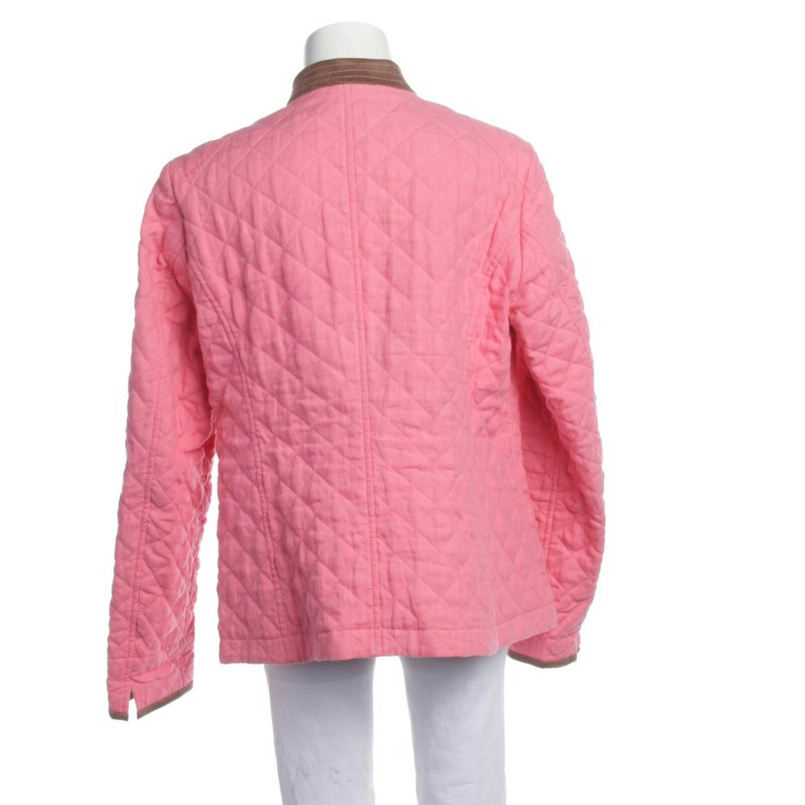 Image 2 of Mid-Season Jacket 46 Pink in color Pink | Vite EnVogue