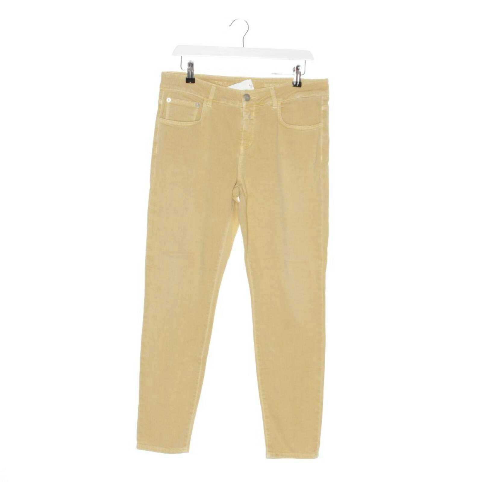 Image 1 of Straight Fit Jeans W31 Mustard Yellow in color Yellow | Vite EnVogue