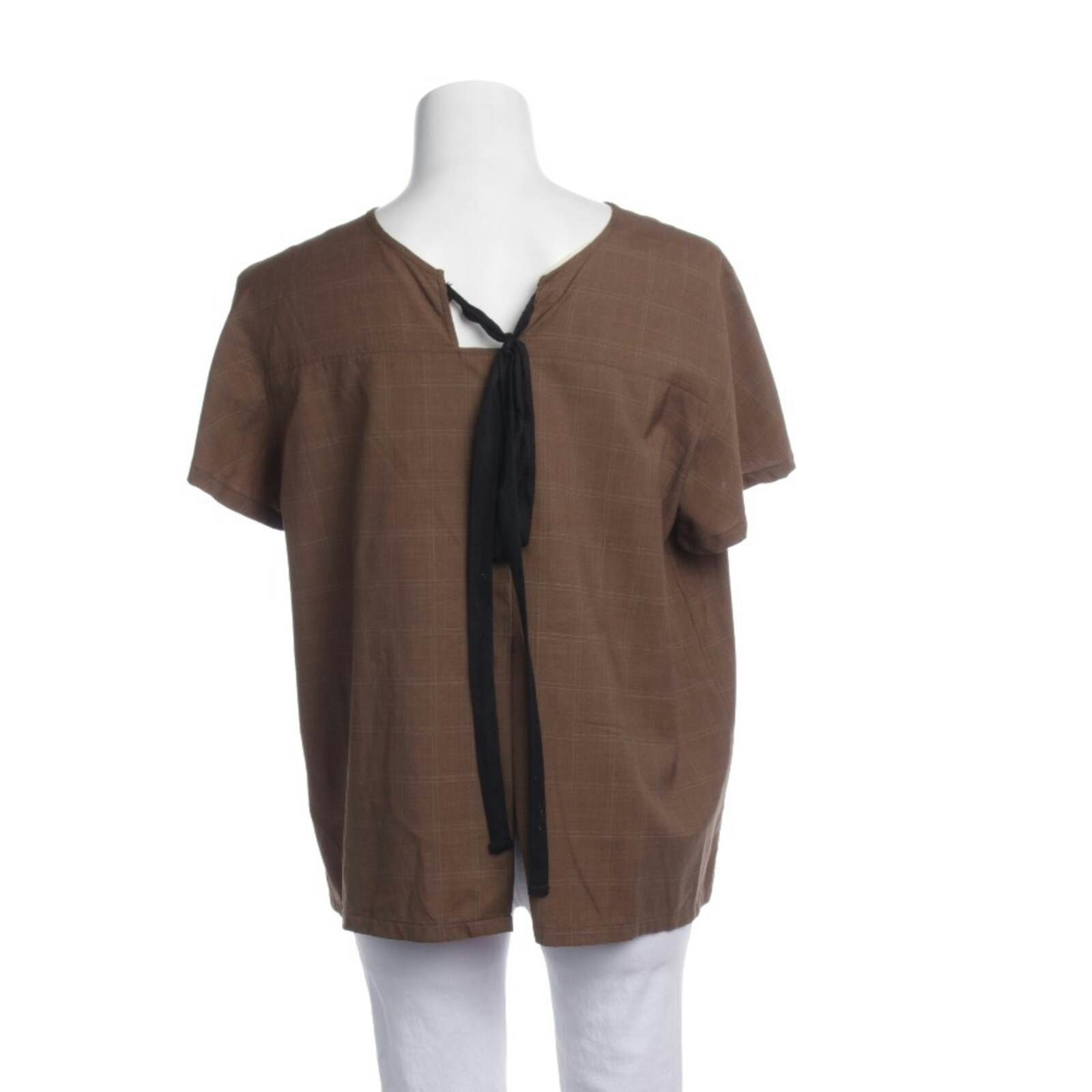 Image 2 of Blouse 38 Brown in color Brown | Vite EnVogue