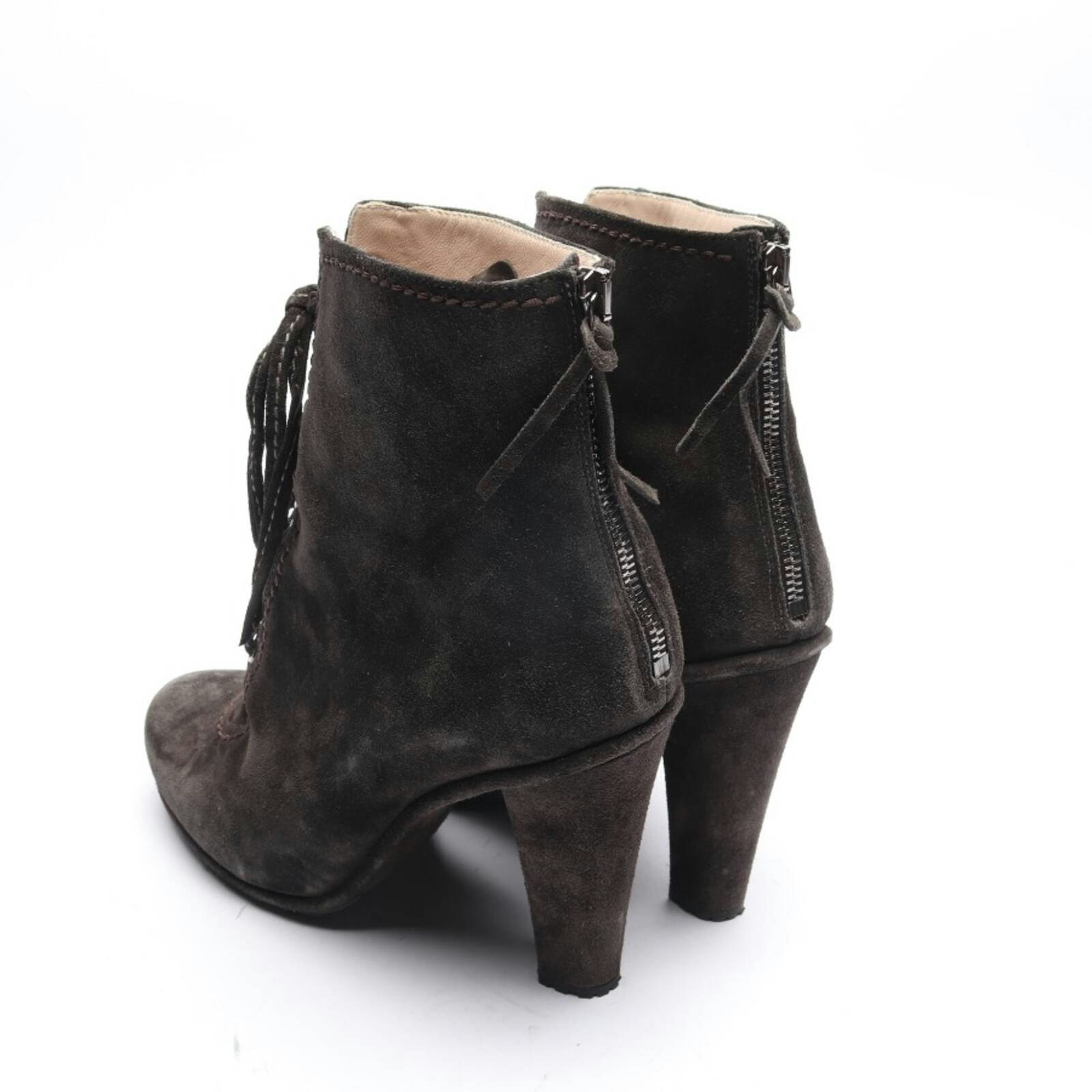 Image 2 of Ankle Boots EUR 40 Dark Gray in color Gray | Vite EnVogue