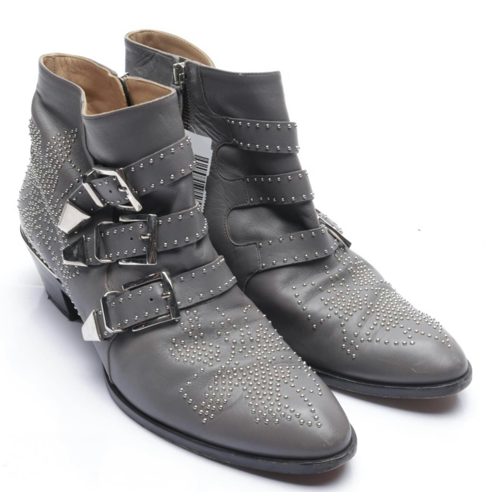 Image 1 of Susanna Biker Boots EUR 41 Gray in color Gray | Vite EnVogue