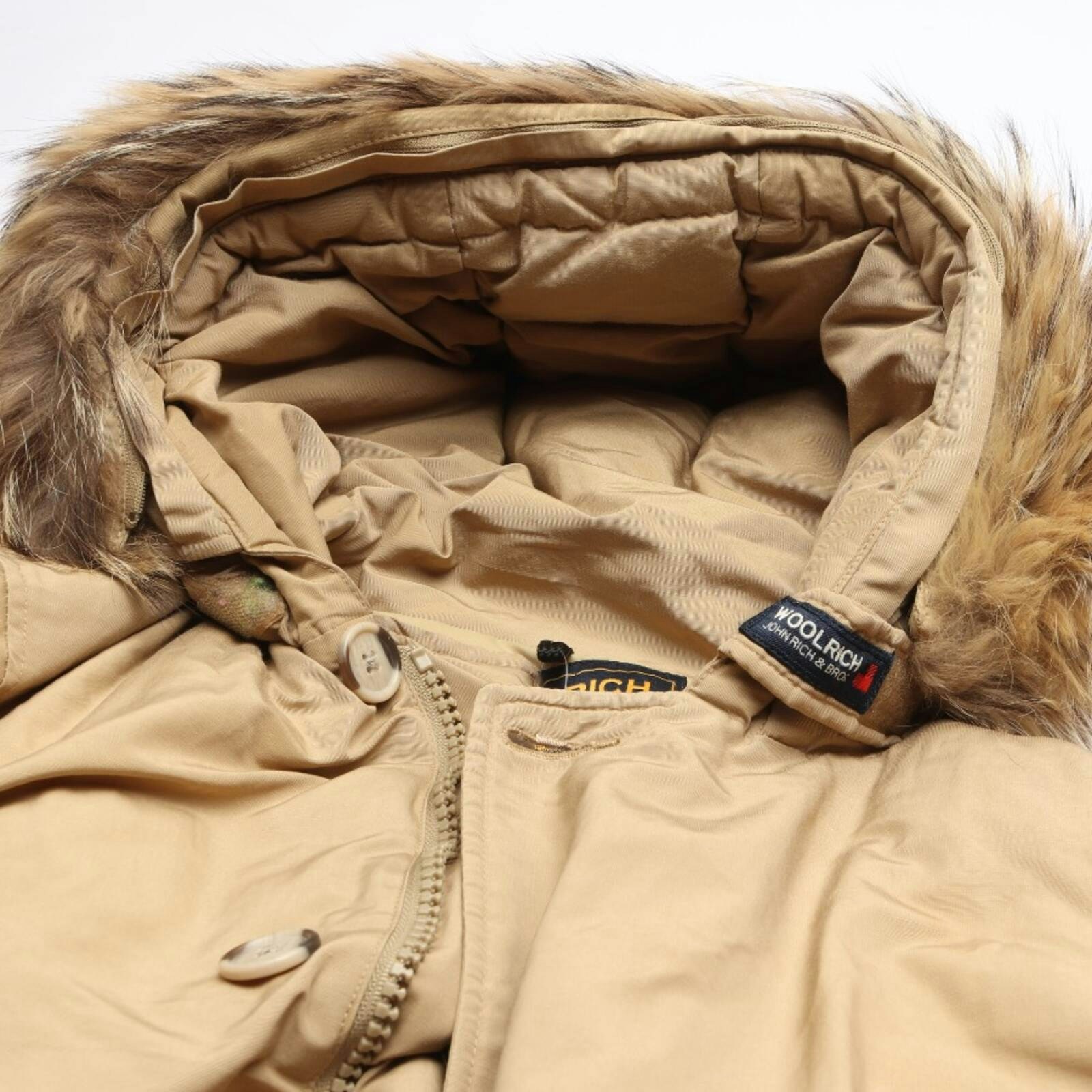 Image 3 of Arctic Parka Winter Jacket S Light Brown in color Brown | Vite EnVogue