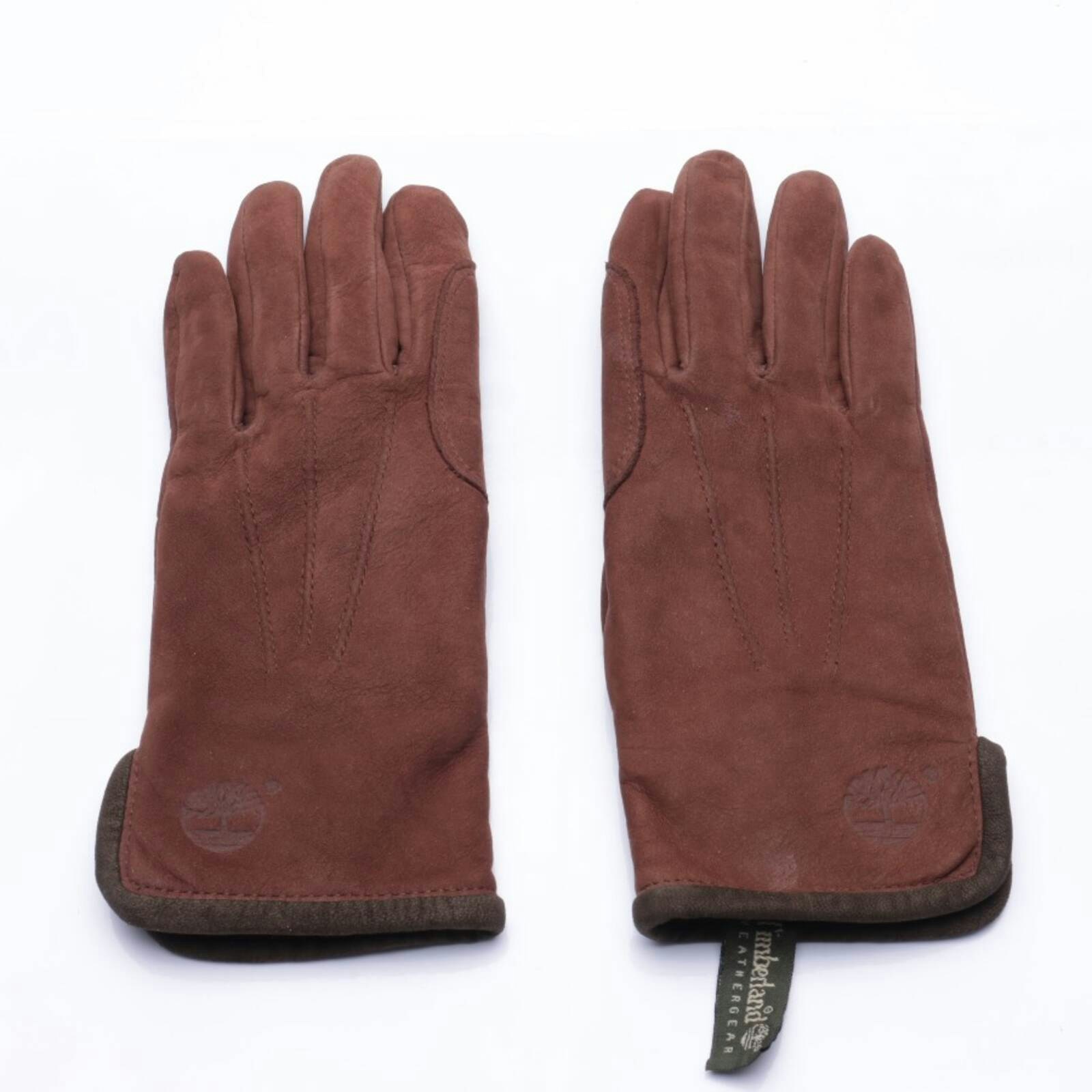 Image 1 of Leather Gloves Brown in color Brown | Vite EnVogue