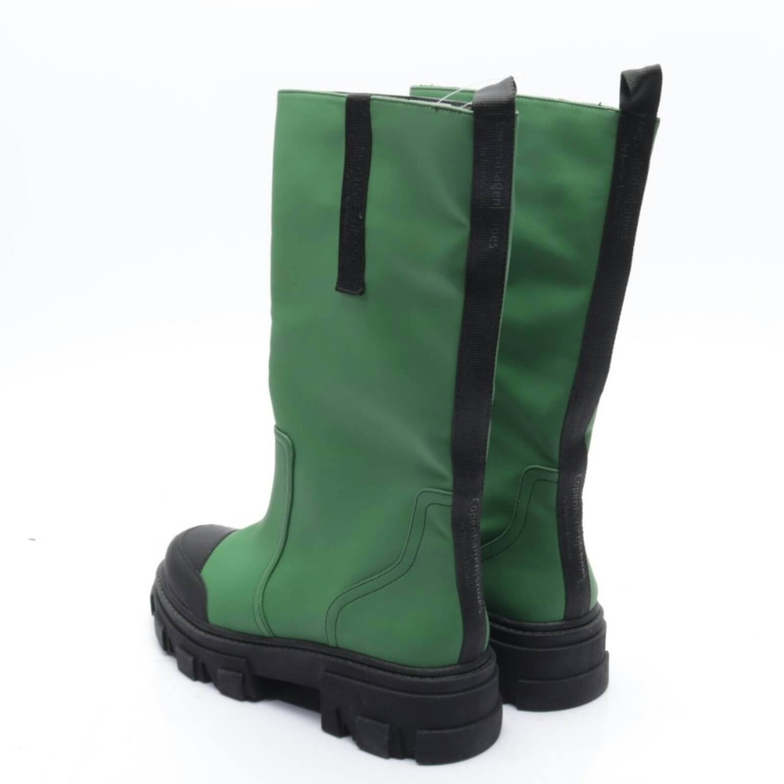 Image 2 of Boots EUR38 Green in color Green | Vite EnVogue