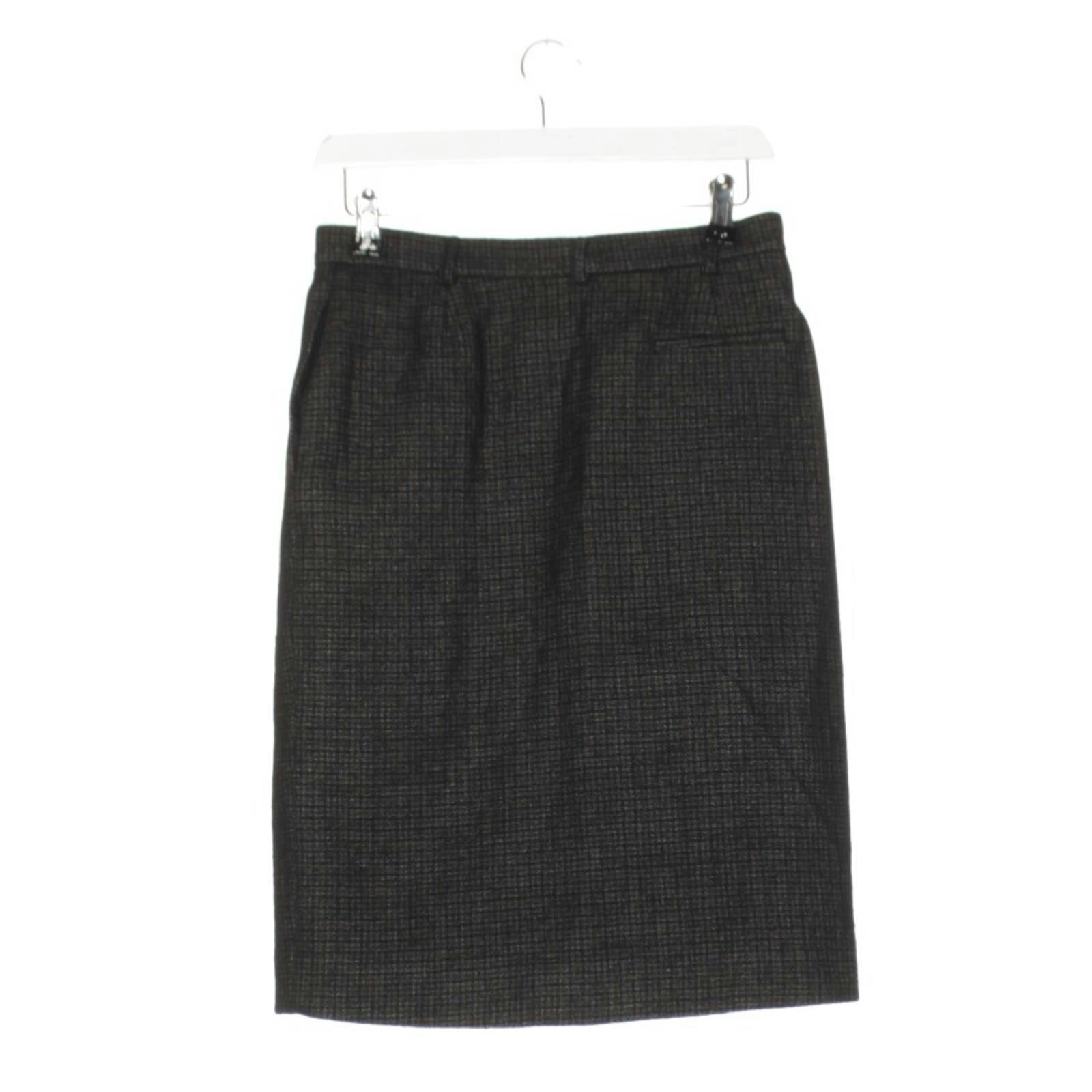 Image 2 of Skirt 34 Black in color Black | Vite EnVogue