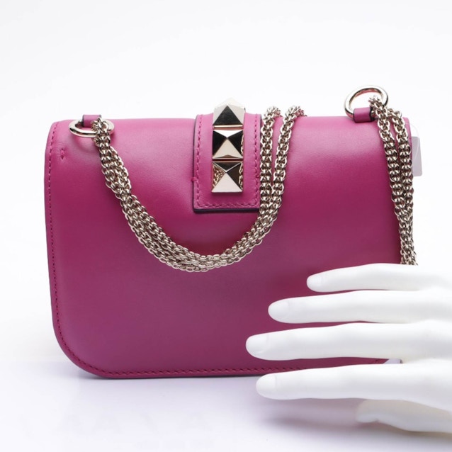 Glam Lock Shoulder Bag Pink | Vite EnVogue