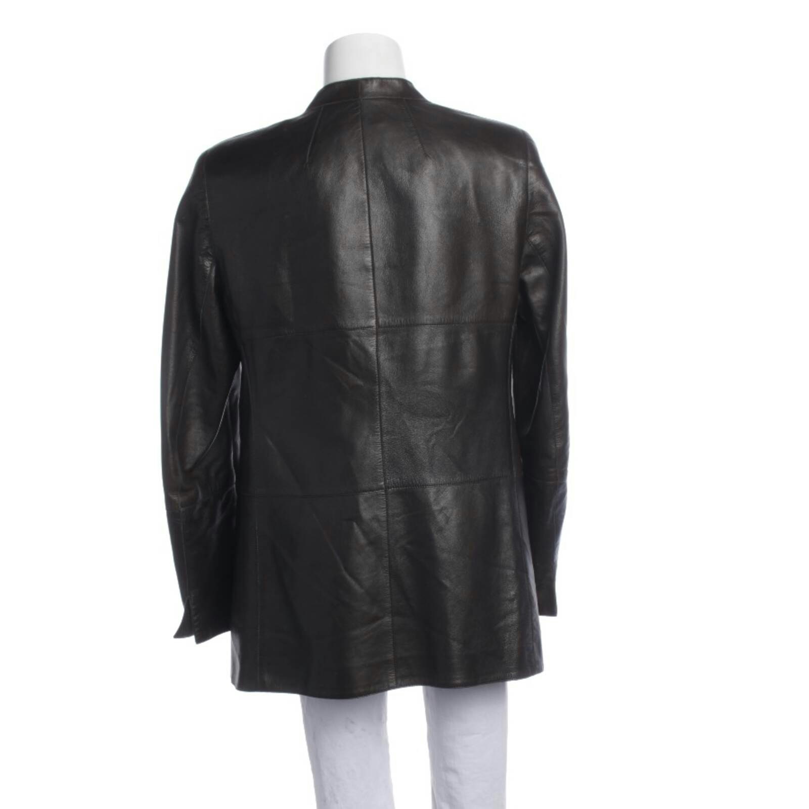 Image 2 of LeatherJacket 36 Brown in color Brown | Vite EnVogue