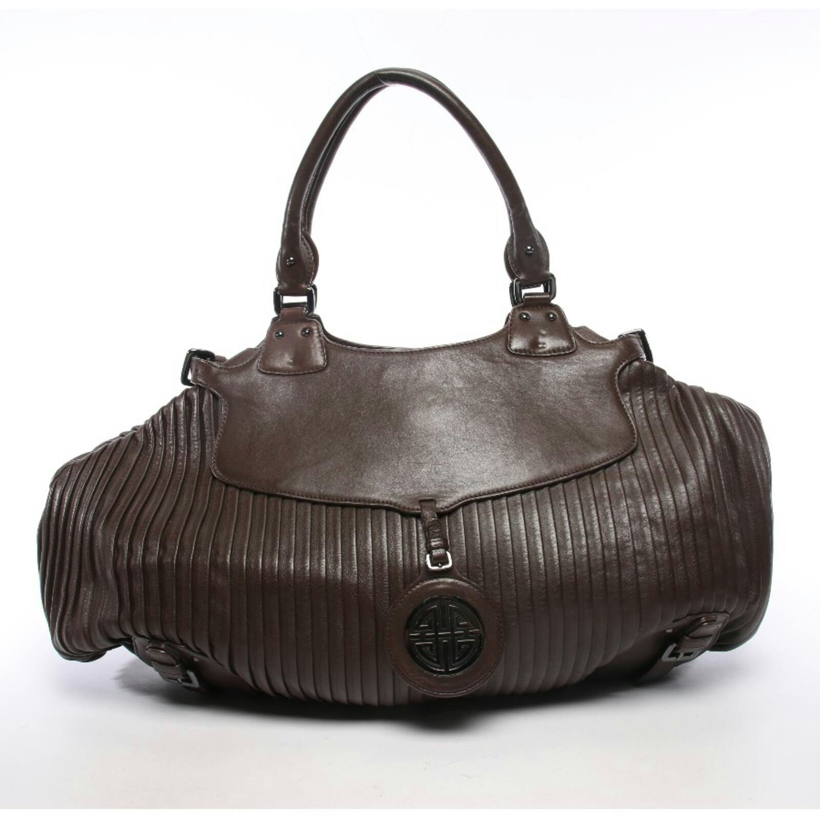 Image 1 of Handbag Dark Brown in color Brown | Vite EnVogue