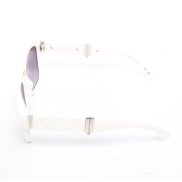 6055-B Sunglasses White | Vite EnVogue